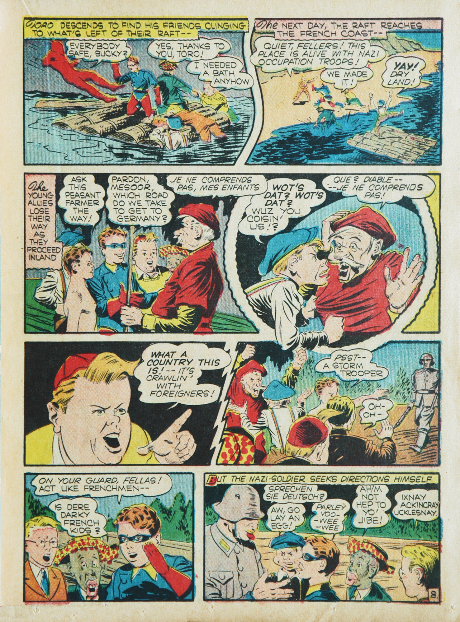 Read online Young Allies Comics comic -  Issue #1 - 29