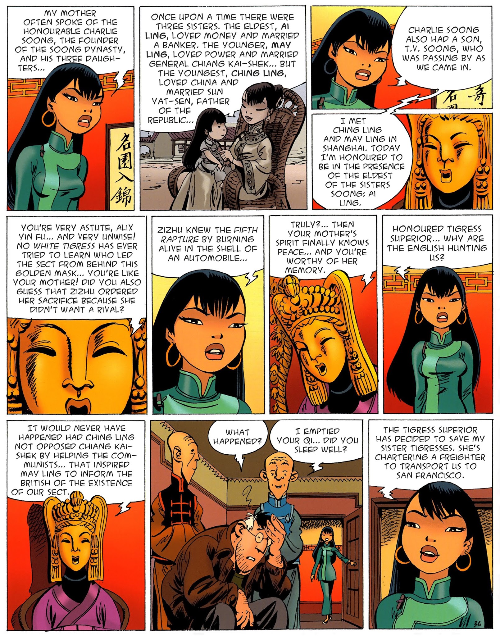 Read online Tigresse Blanche comic -  Issue #5 - 37