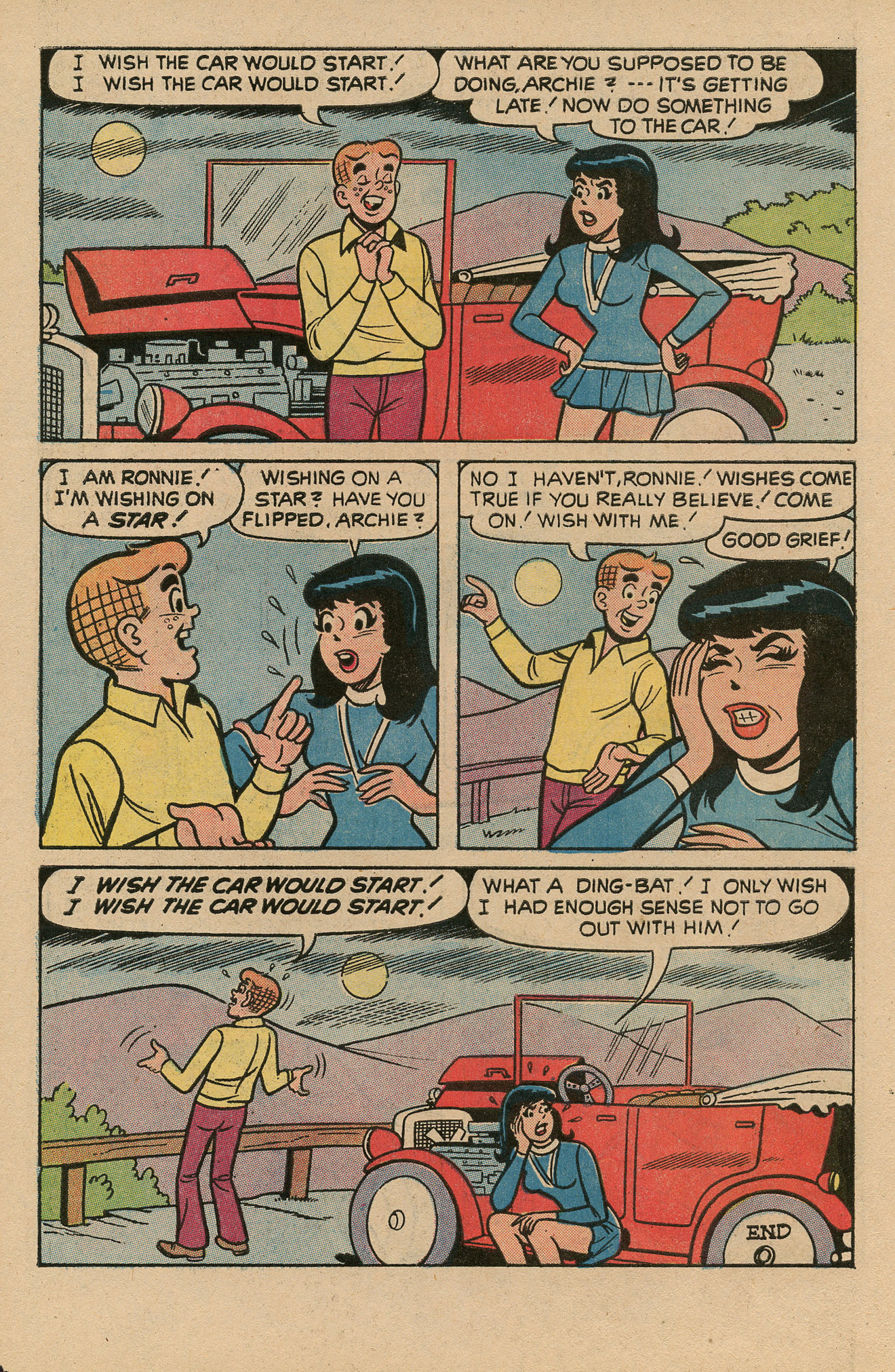 Read online Archie's TV Laugh-Out comic -  Issue #16 - 22