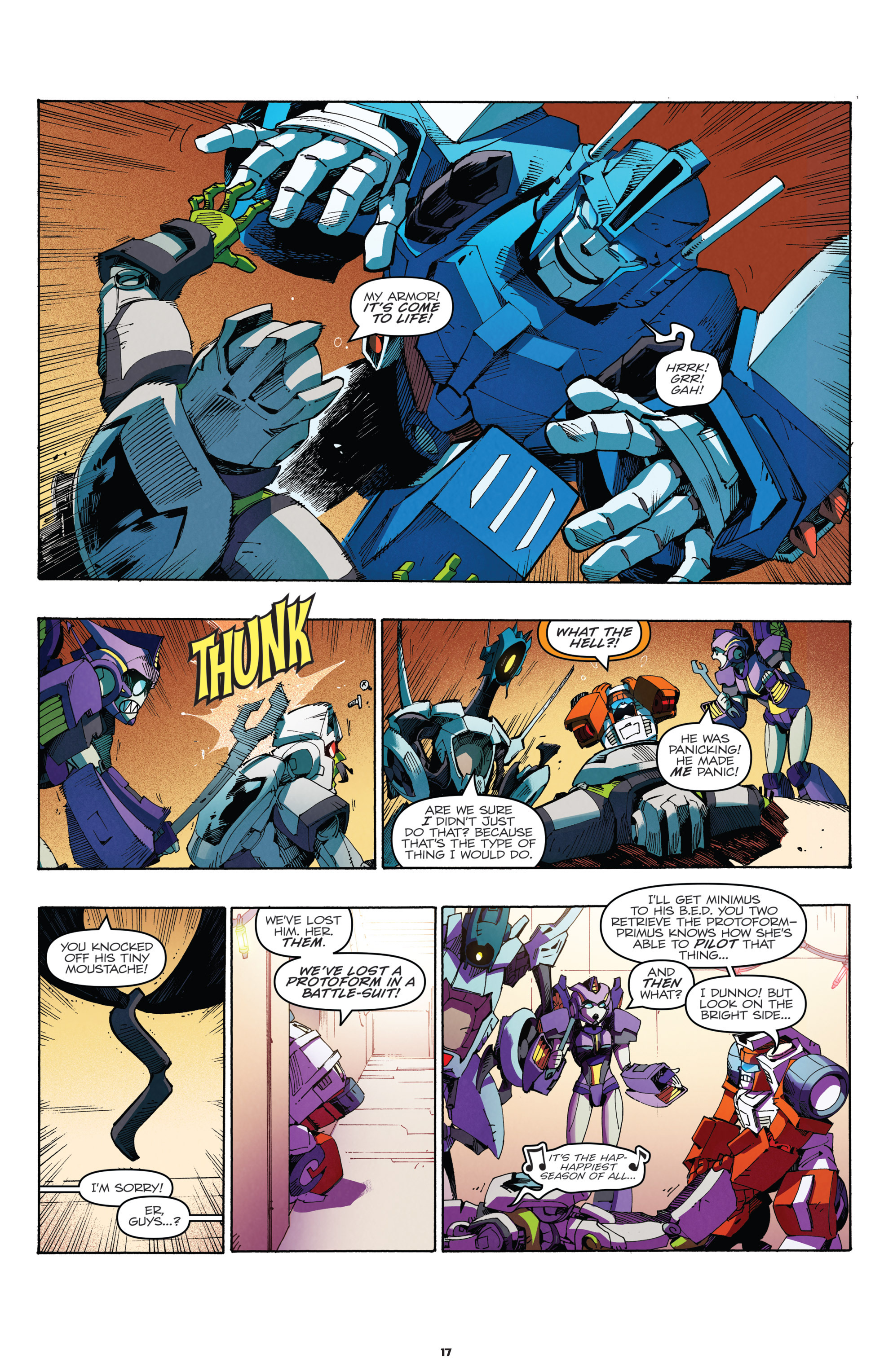 Read online Transformers: Holiday Special comic -  Issue # Full - 19