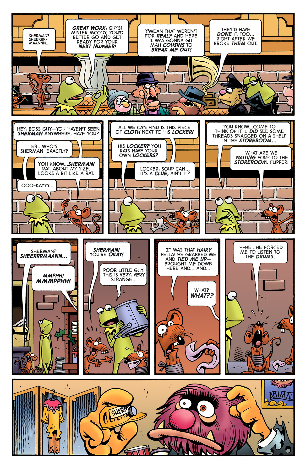 Read online The Muppet Show: The Treasure of Peg-Leg Wilson comic -  Issue #2 - 19