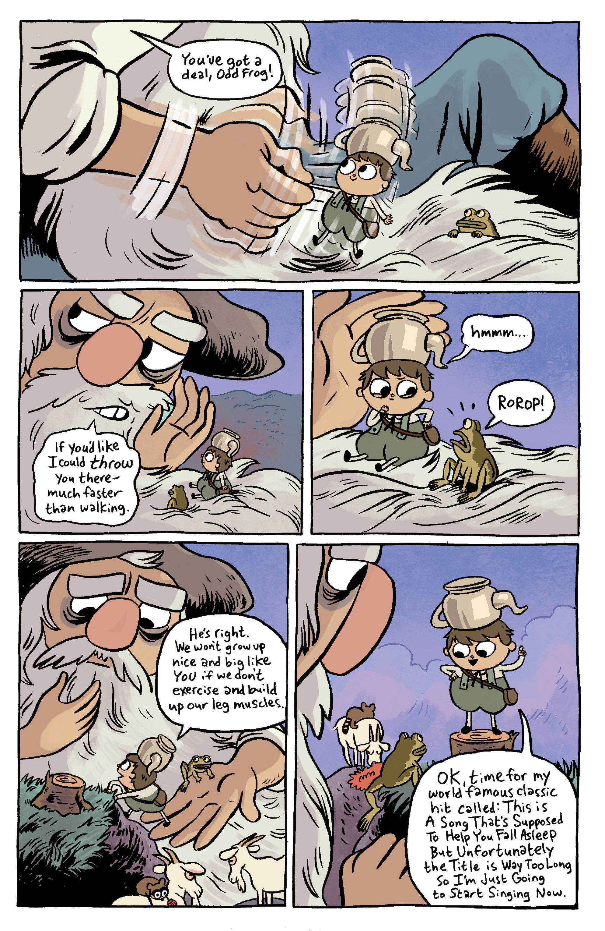 Read online Over the Garden Wall (2016) comic -  Issue #9 - 10