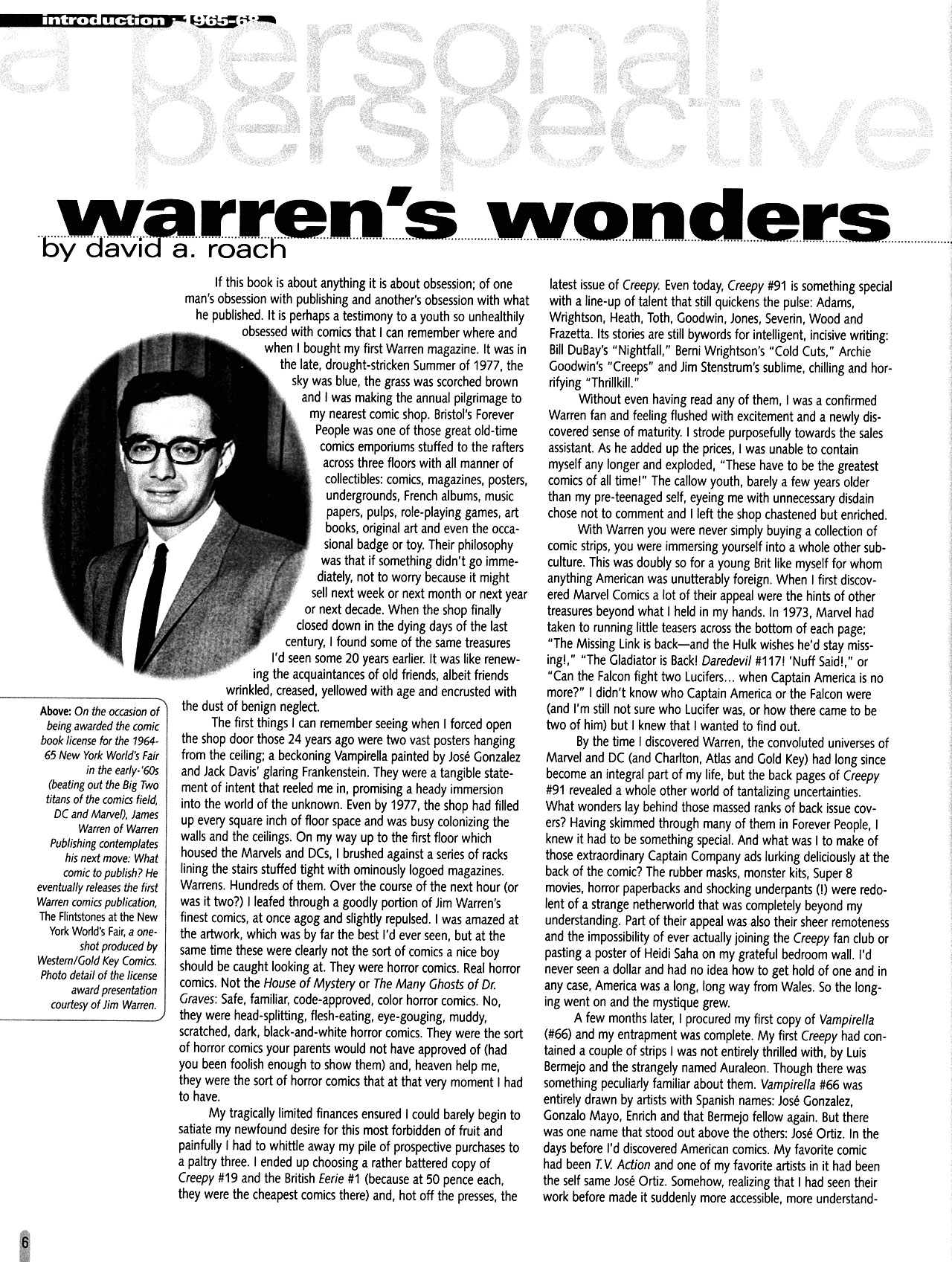 Read online Warren Companion comic -  Issue # TPB (Part 1) - 6