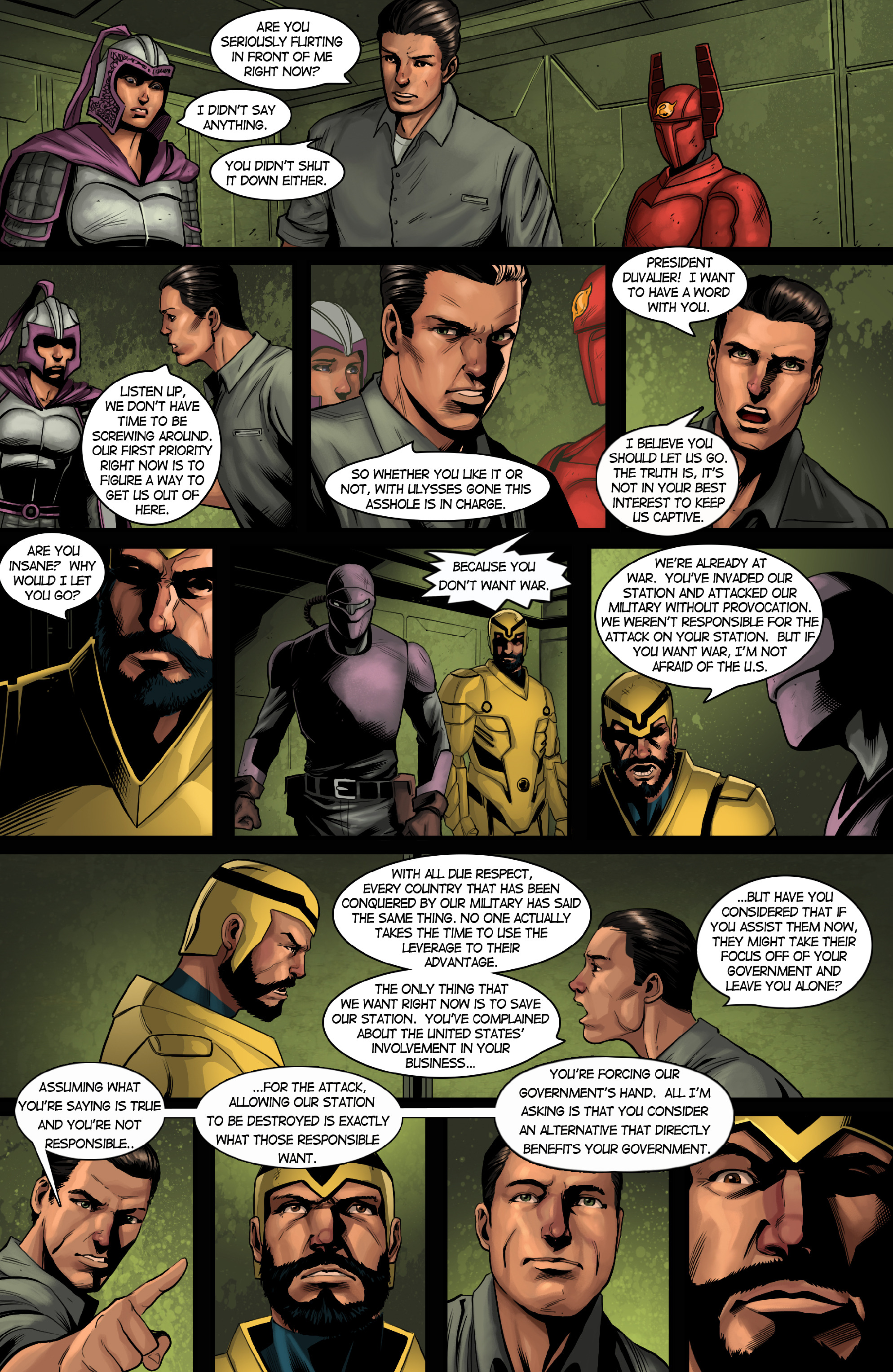 Read online The Heroes of Echo Company comic -  Issue #4 - 8