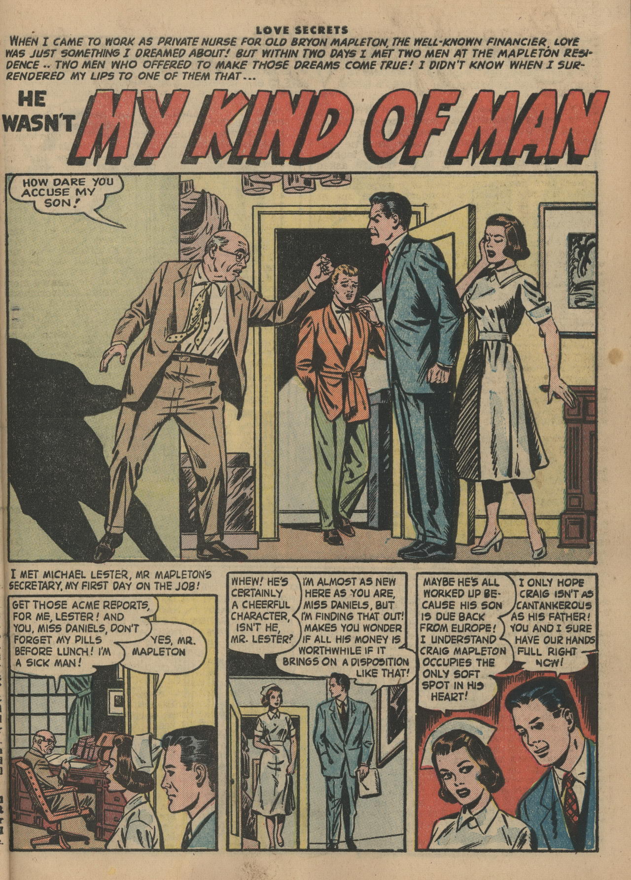 Read online Love Secrets (1953) comic -  Issue #32 - 27