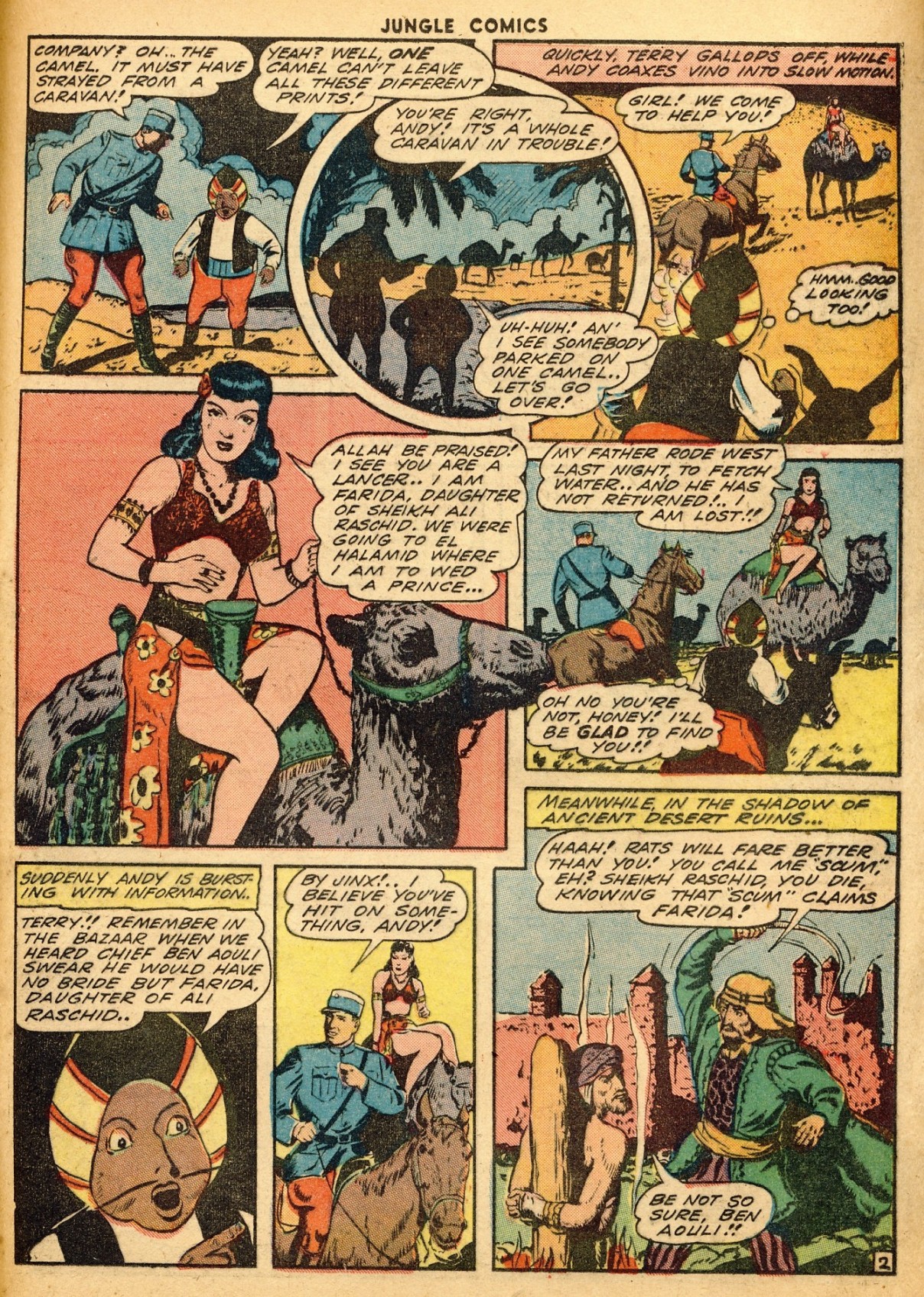 Read online Jungle Comics comic -  Issue #51 - 45