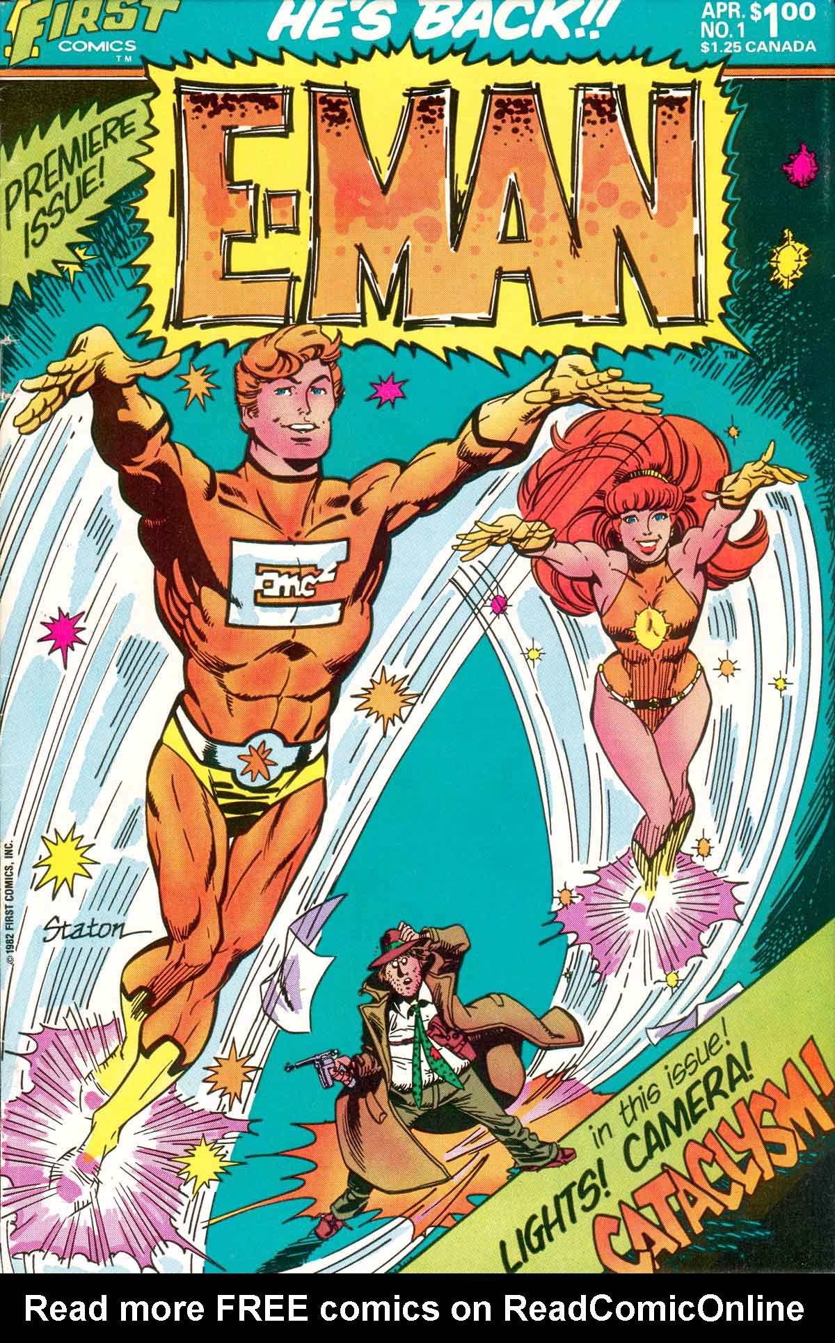 Read online E-Man (1983) comic -  Issue #1 - 1