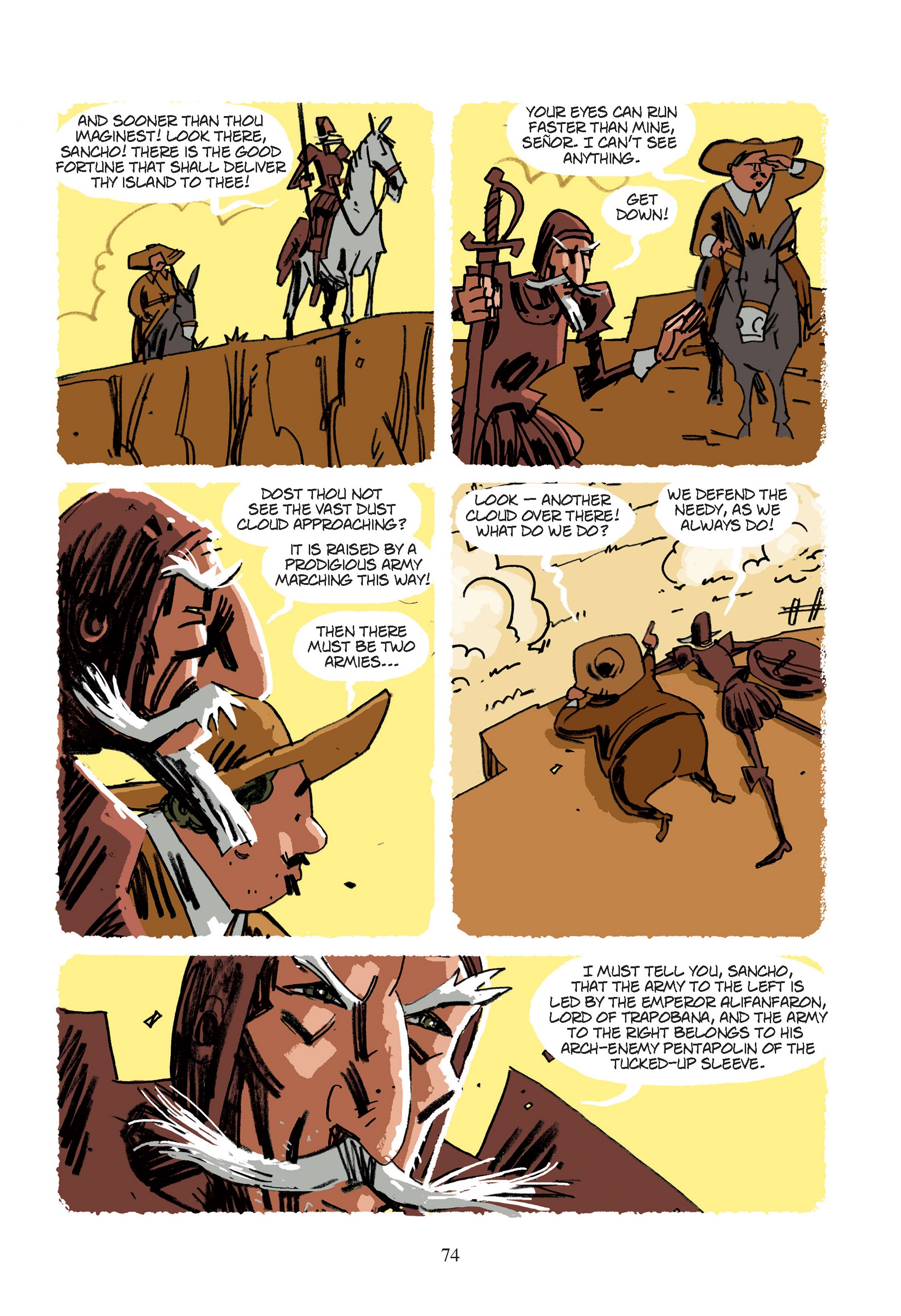 Read online The Complete Don Quixote comic -  Issue # TPB (Part 1) - 73