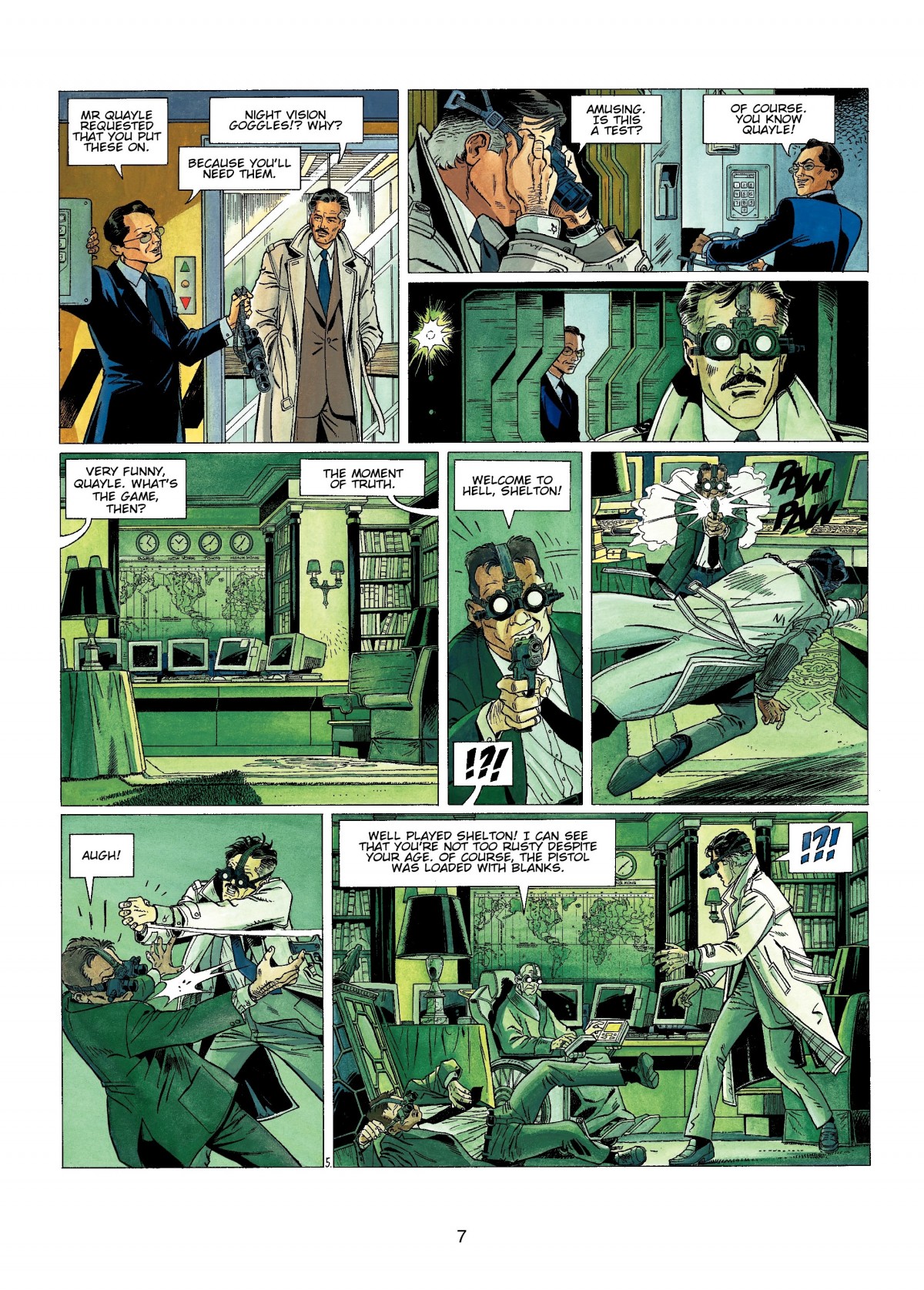 Read online Wayne Shelton comic -  Issue #1 - 7