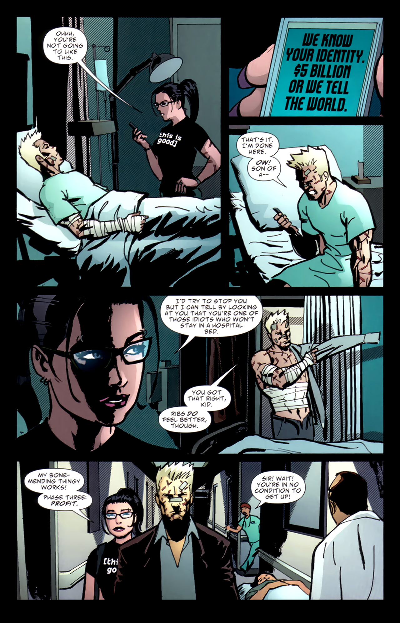Read online The Web comic -  Issue #8 - 18