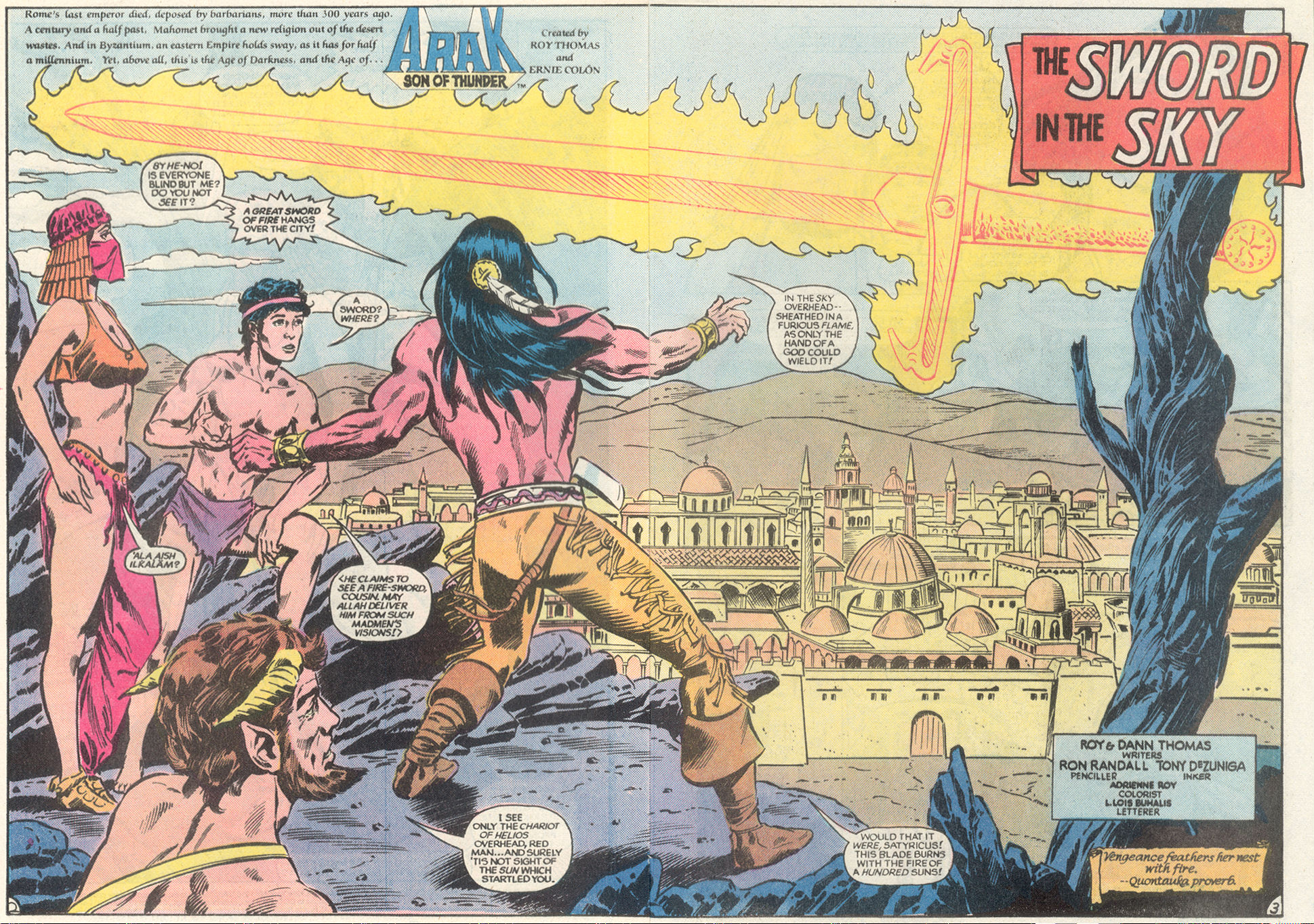 Read online Arak Son of Thunder comic -  Issue #35 - 3