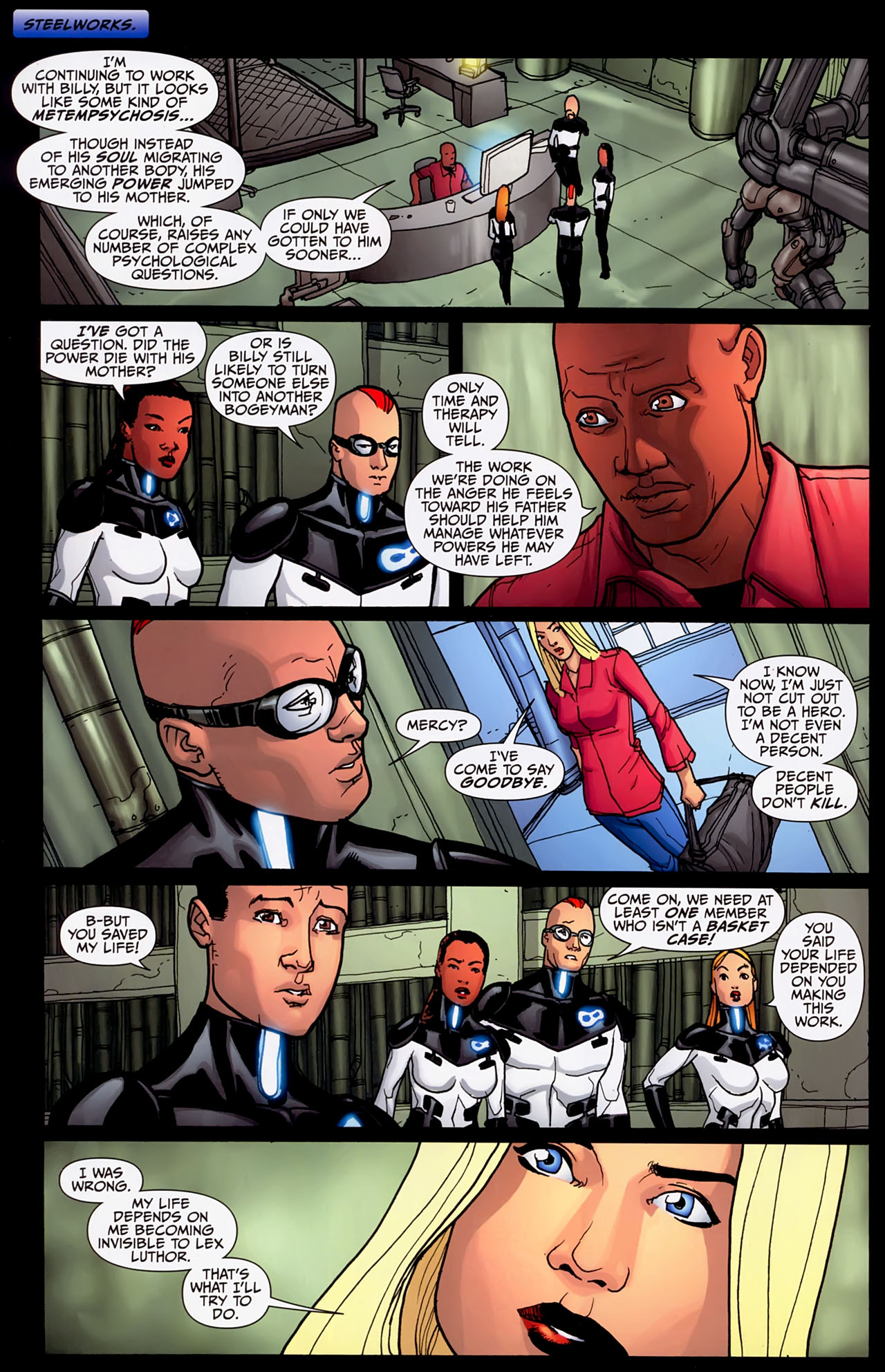 Read online Infinity Inc. (2007) comic -  Issue #10 - 21