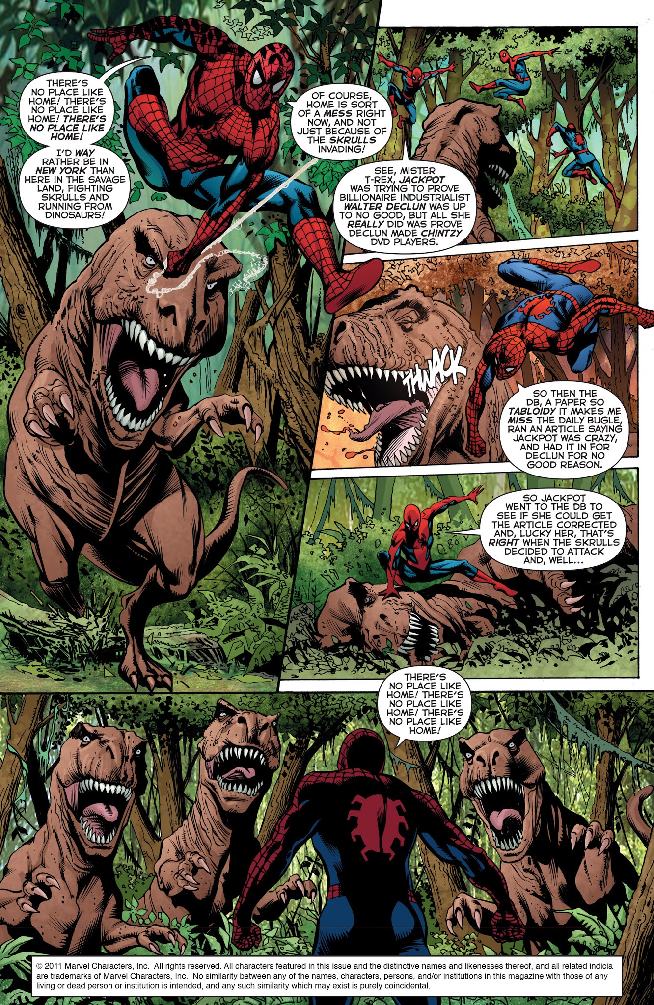 Read online Secret Invasion: The Amazing Spider-Man comic -  Issue #2 - 2