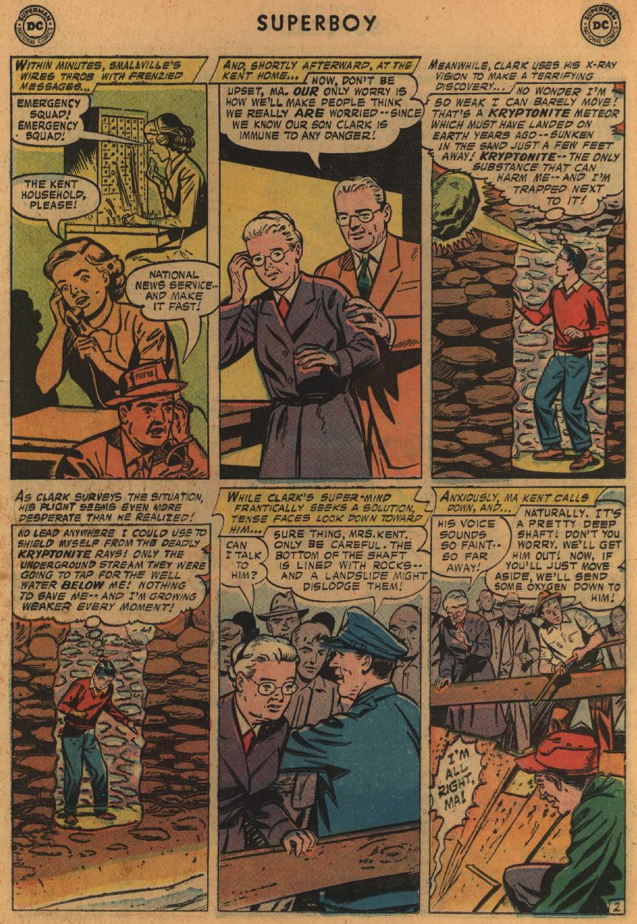 Read online Superboy (1949) comic -  Issue #61 - 13
