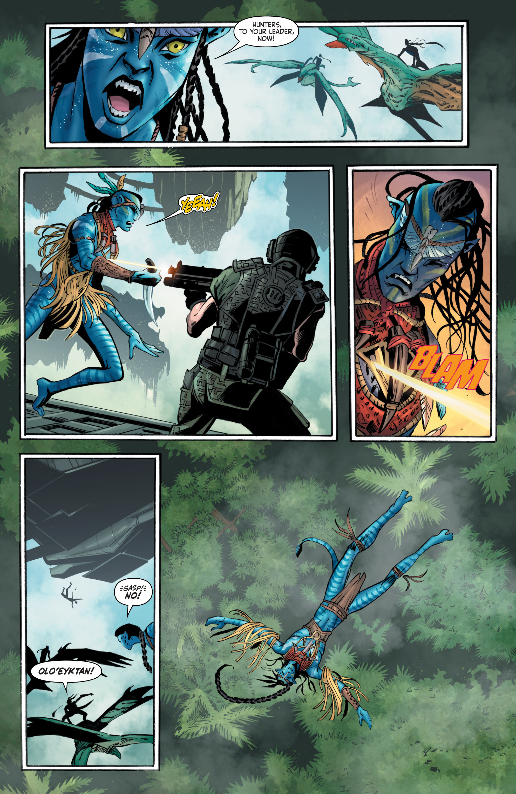 Read online Avatar: Tsu'tey's Path comic -  Issue #6 - 19