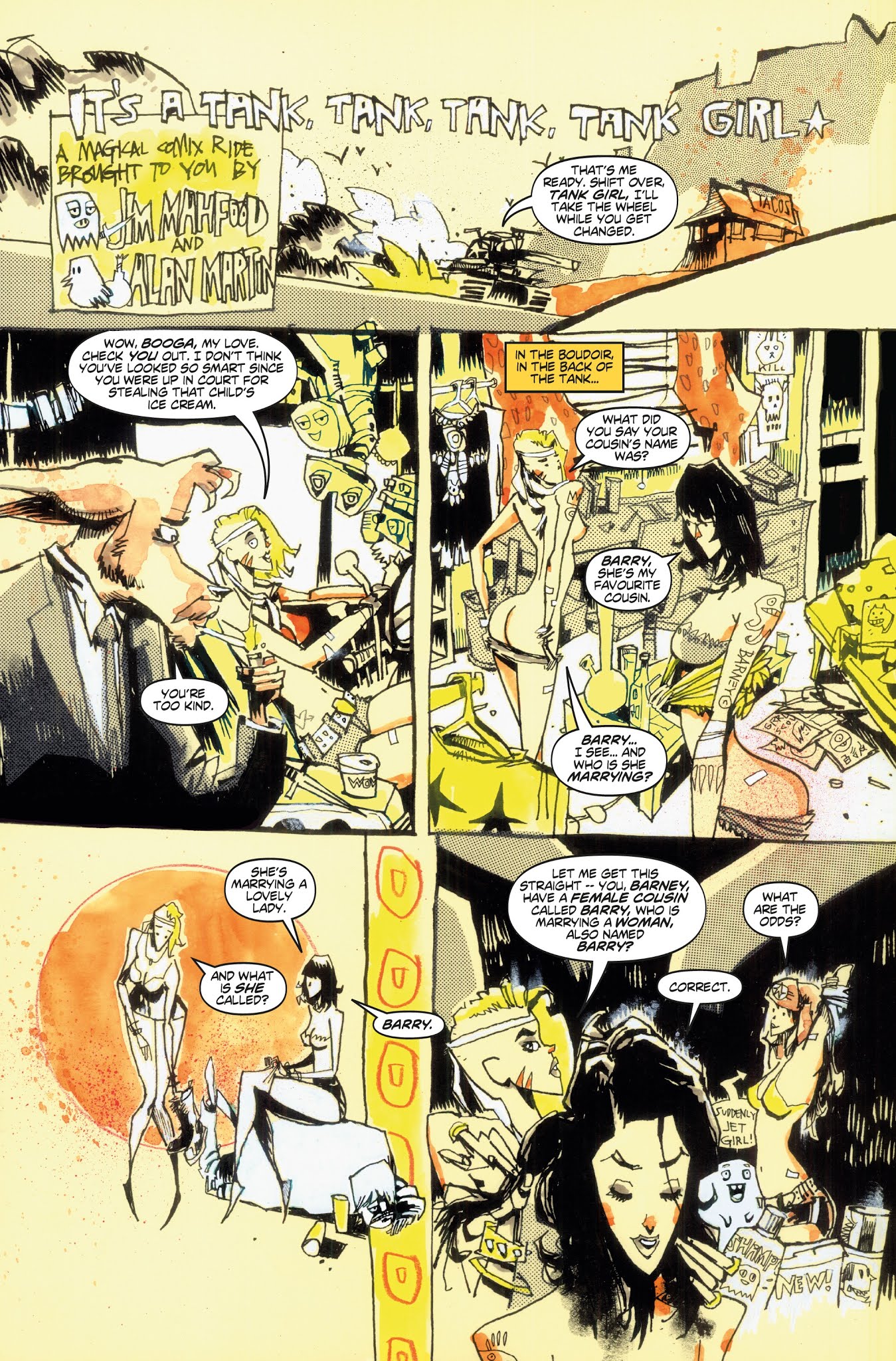 Read online Tank Girl: All Stars comic -  Issue #3 - 5
