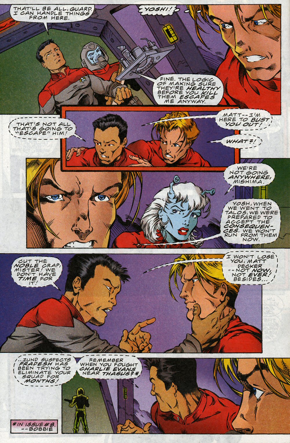 Read online Star Trek: Starfleet Academy (1996) comic -  Issue #12 - 12
