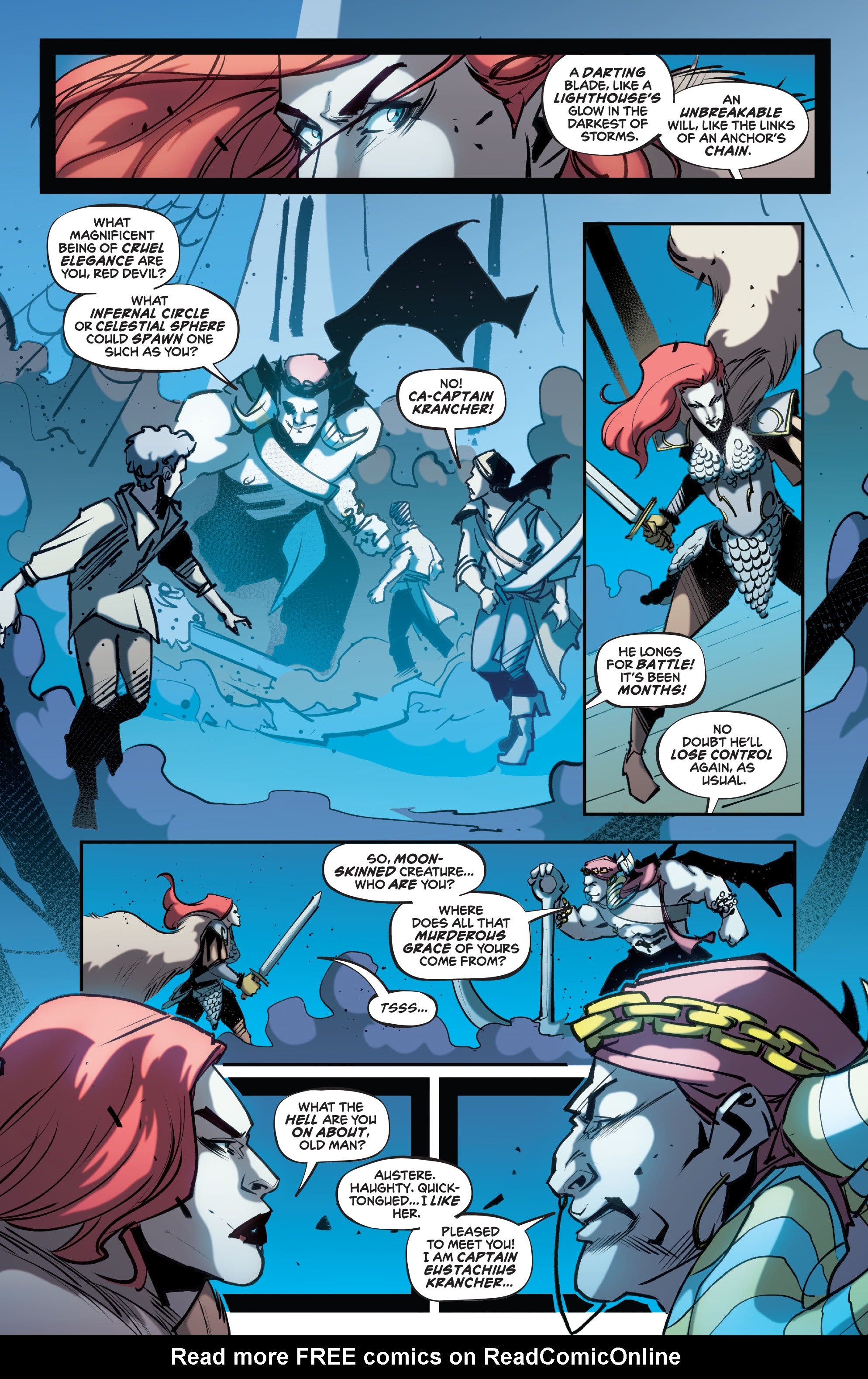 Read online Red Sonja (2021) comic -  Issue #9 - 10