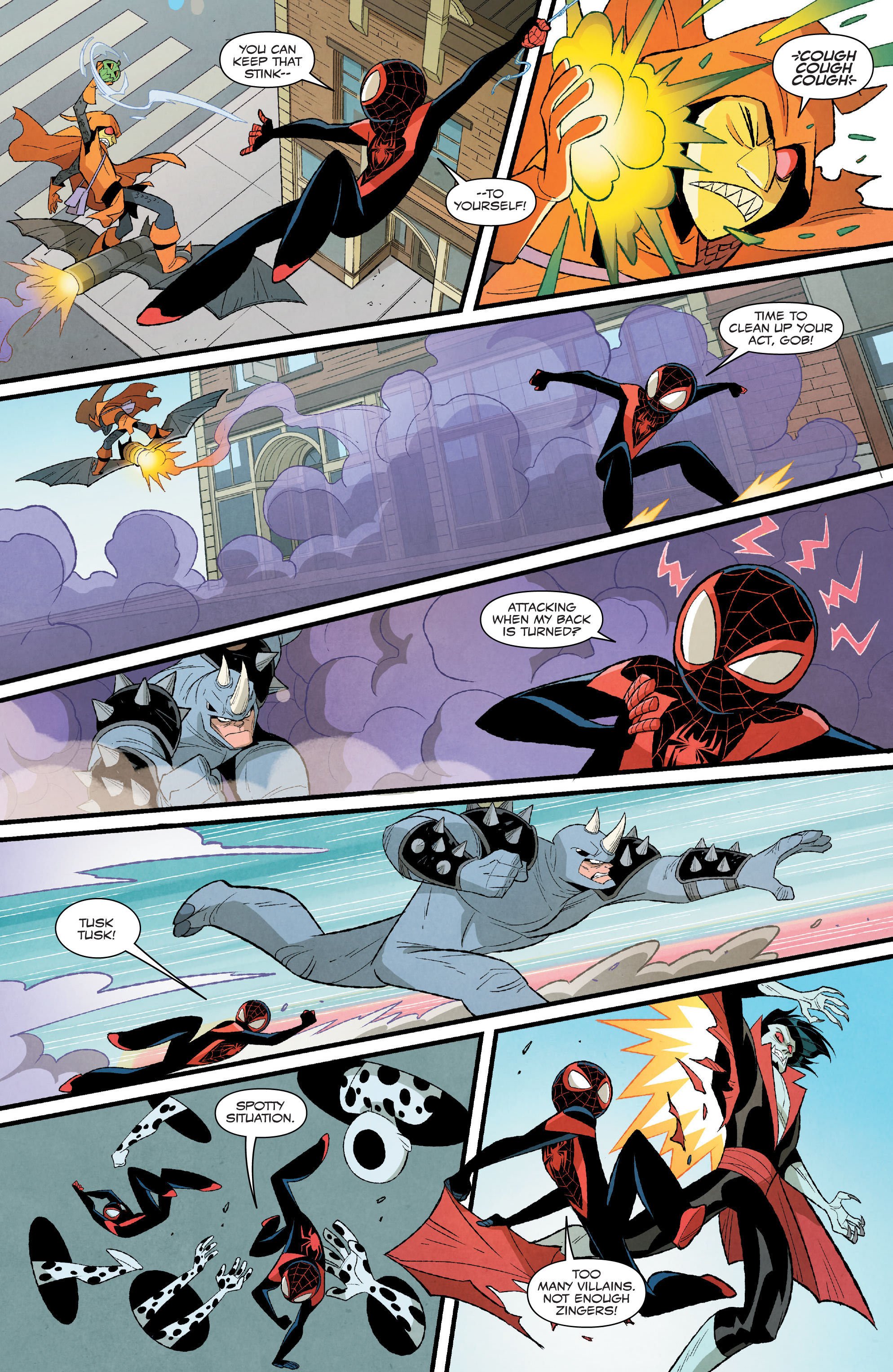 Read online Peter Parker And Miles Morales Spider-Men Double Trouble comic -  Issue #2 - 19