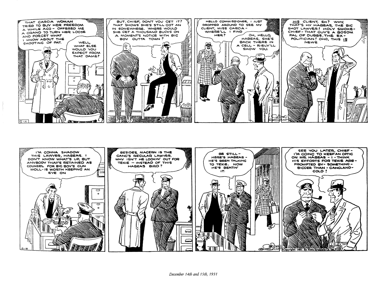 Read online The Complete Chester Gould's Dick Tracy comic -  Issue # TPB 1 (Part 1) - 51