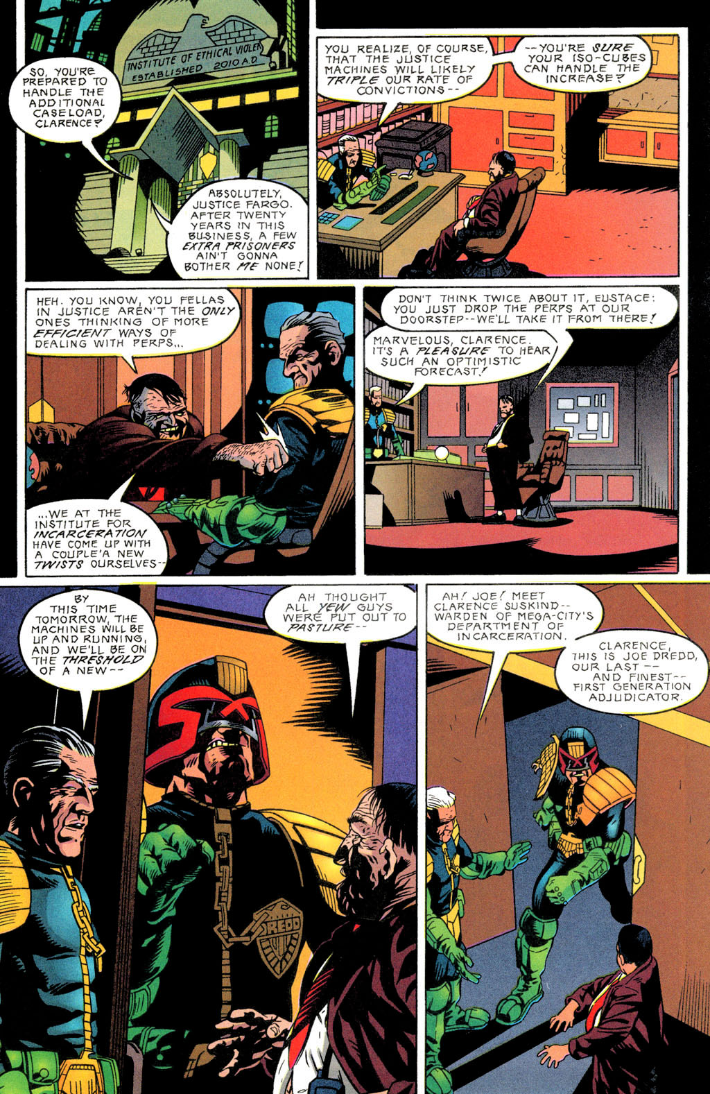 Read online Judge Dredd (1994) comic -  Issue #6 - 10