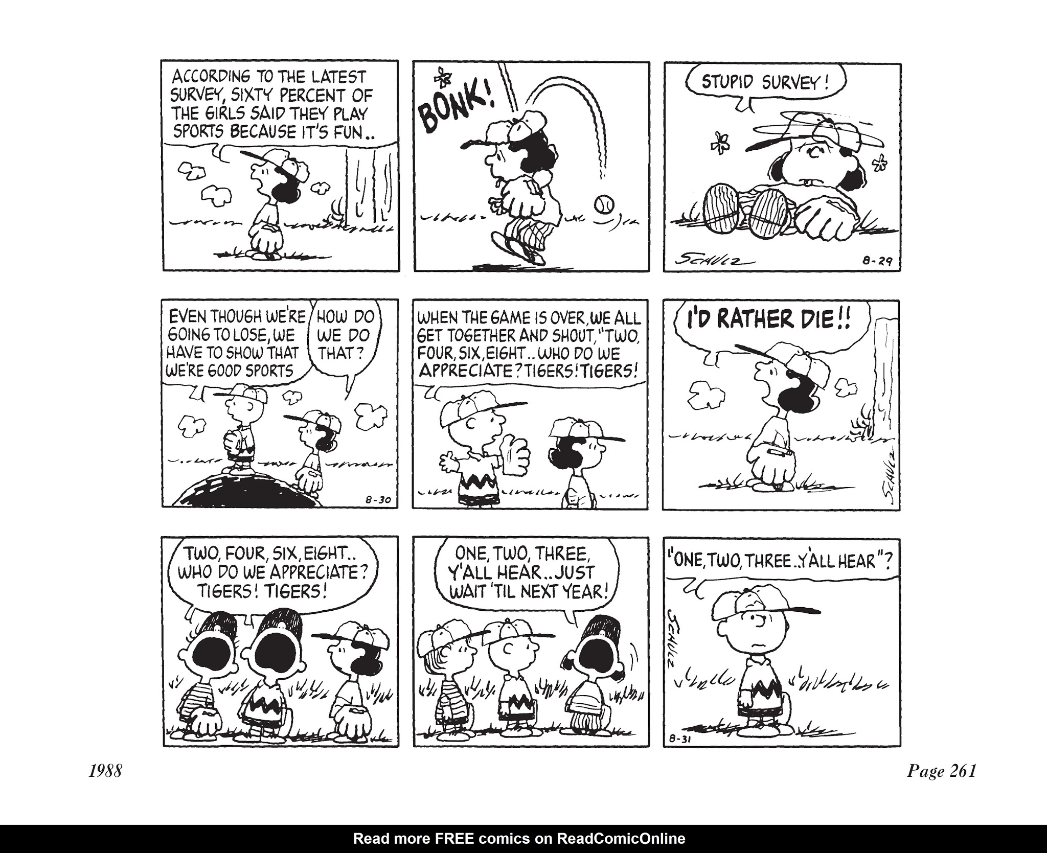 Read online The Complete Peanuts comic -  Issue # TPB 19 - 276