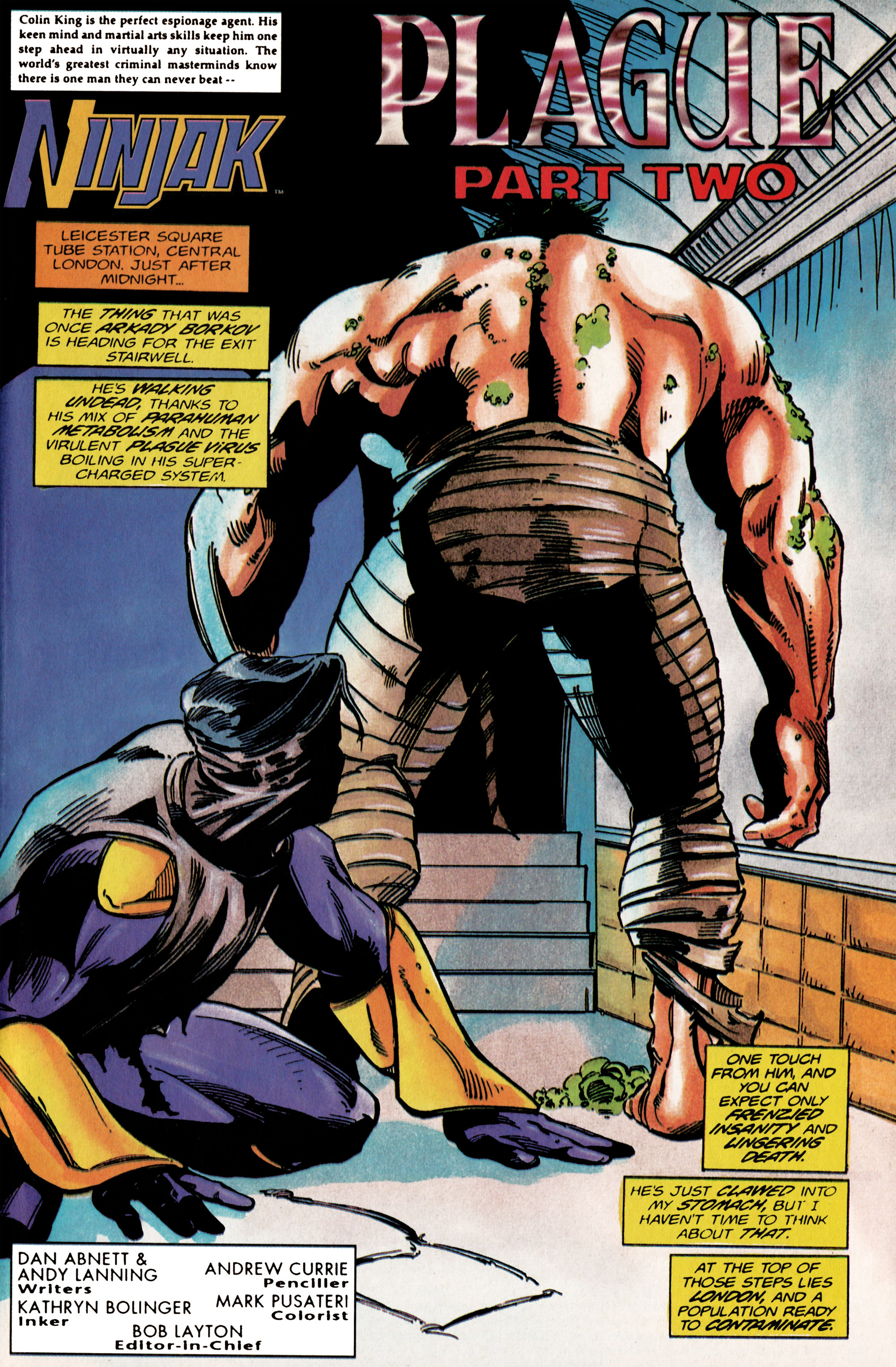 Read online Ninjak (1994) comic -  Issue #17 - 2