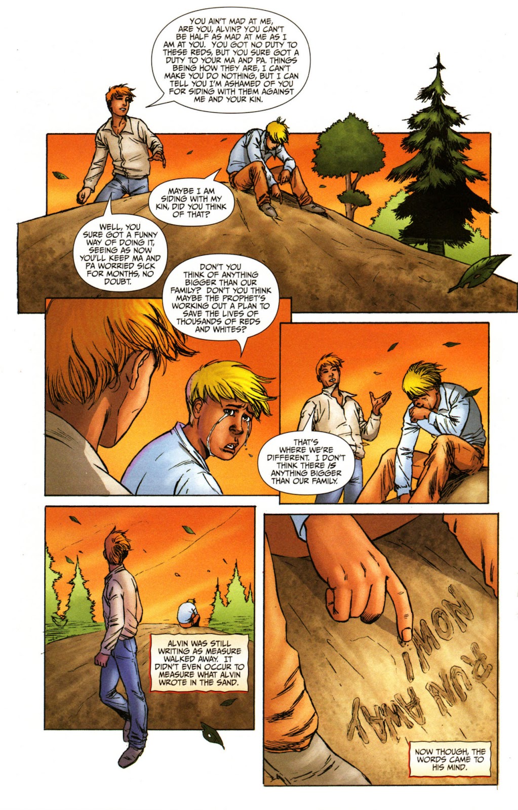 Red Prophet: The Tales of Alvin Maker issue 7 - Page 18
