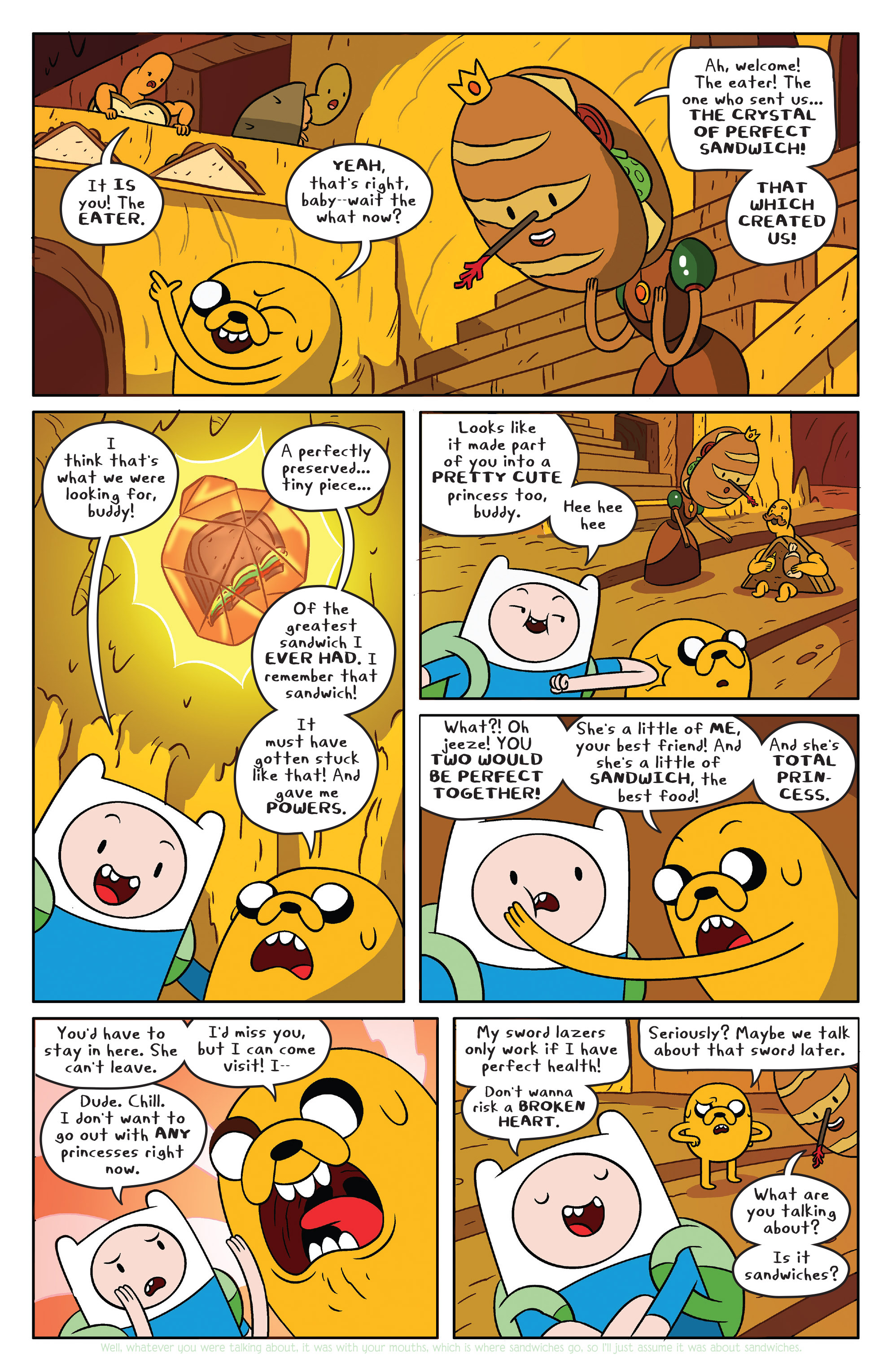 Read online Adventure Time comic -  Issue #38 - 12