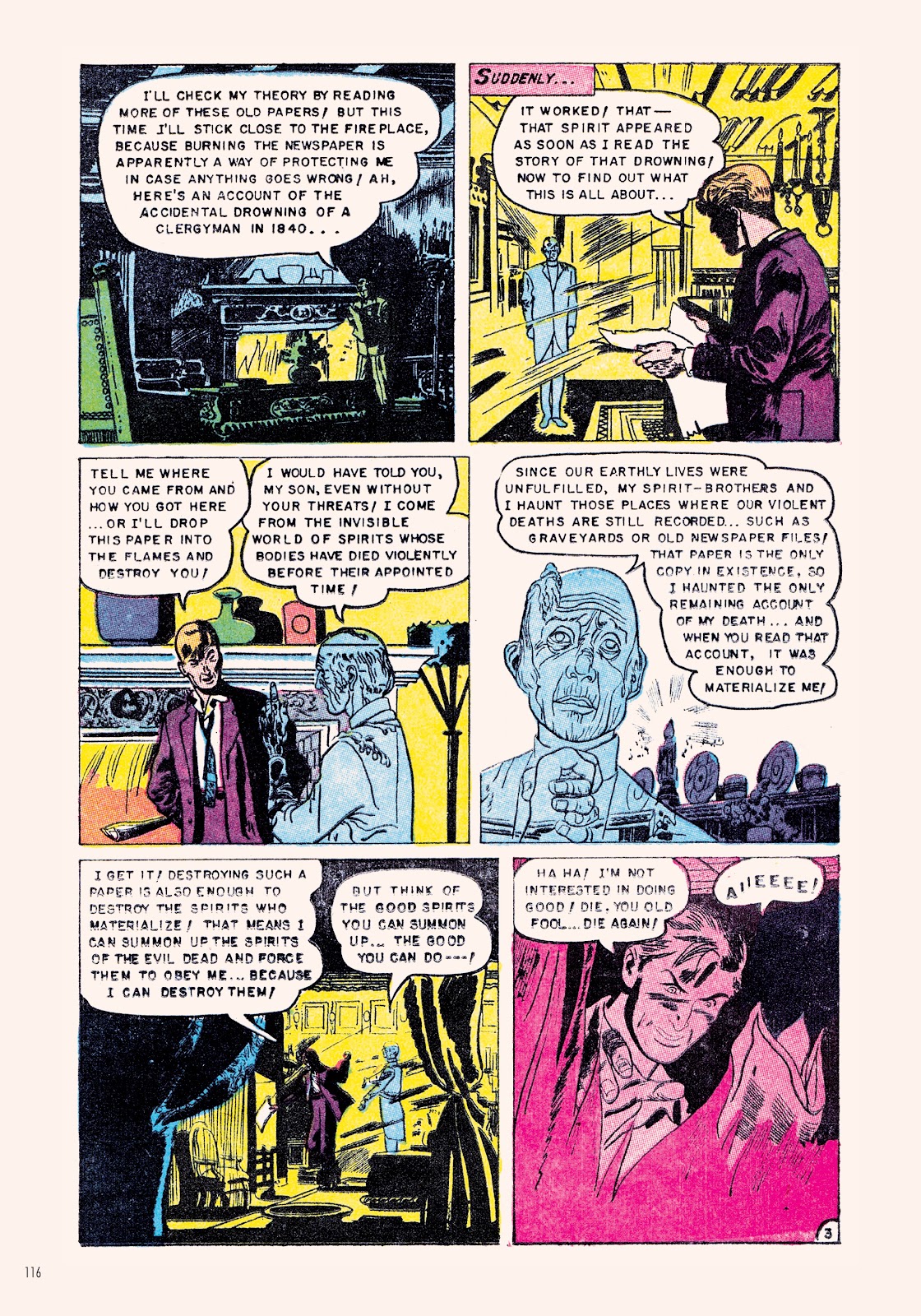 Classic Monsters of Pre-Code Horror Comics: Ghosts issue TPB - Page 117