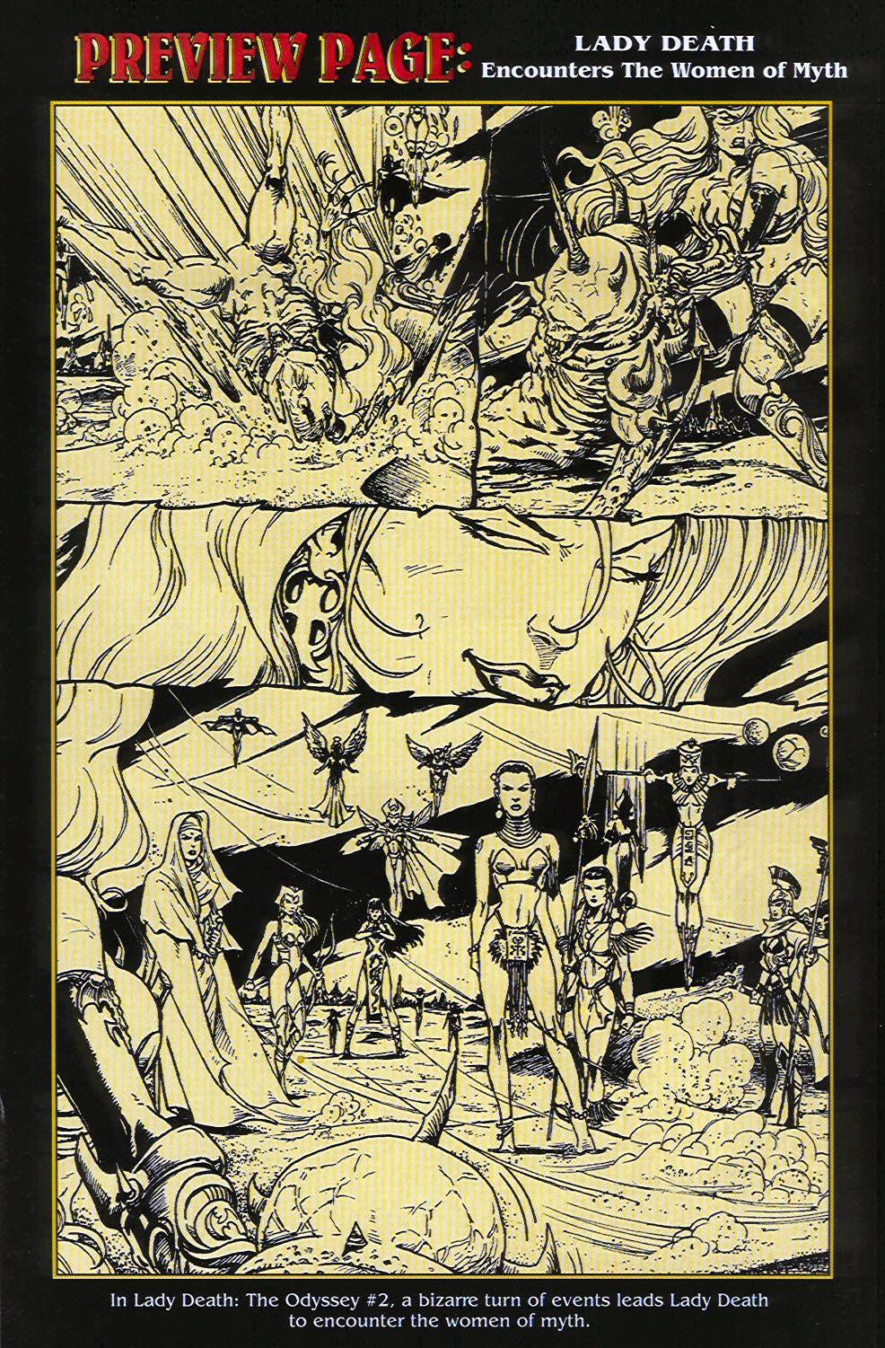 Read online Lady Death III: The Odyssey comic -  Issue #0 - 14