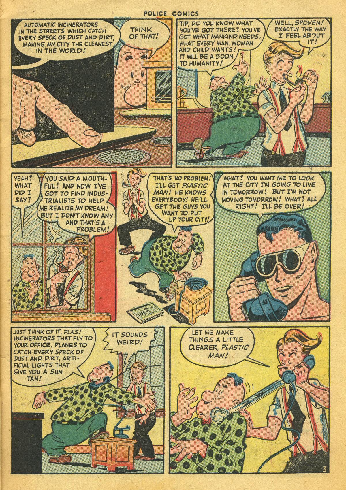 Read online Police Comics comic -  Issue #48 - 5