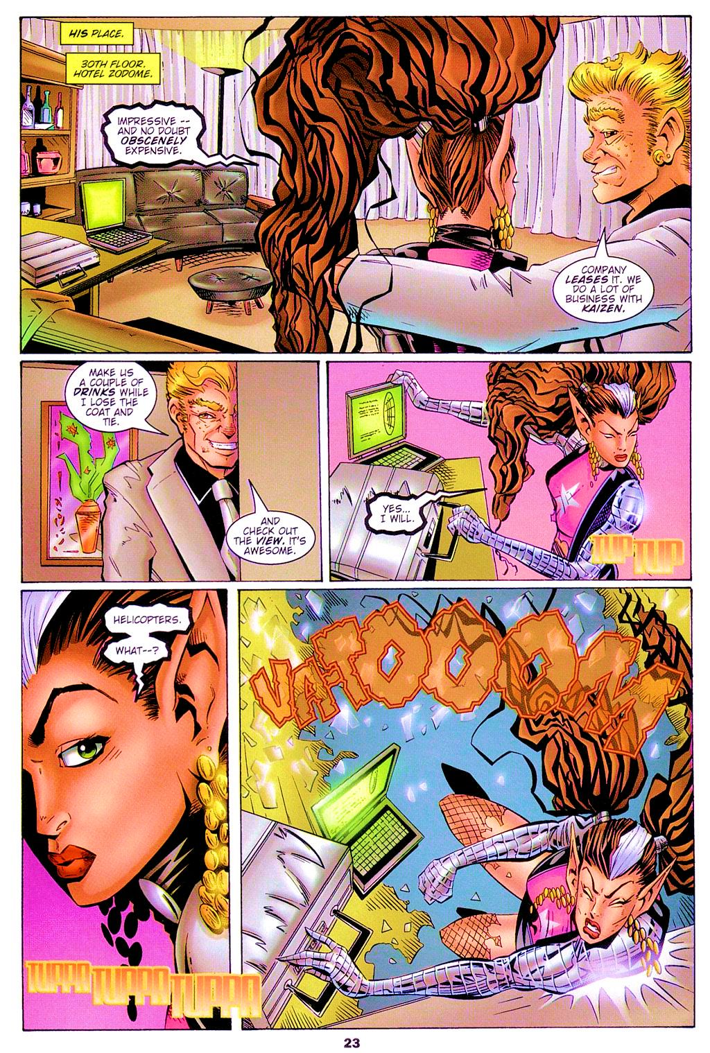 Read online Cybernary comic -  Issue #2 - 19