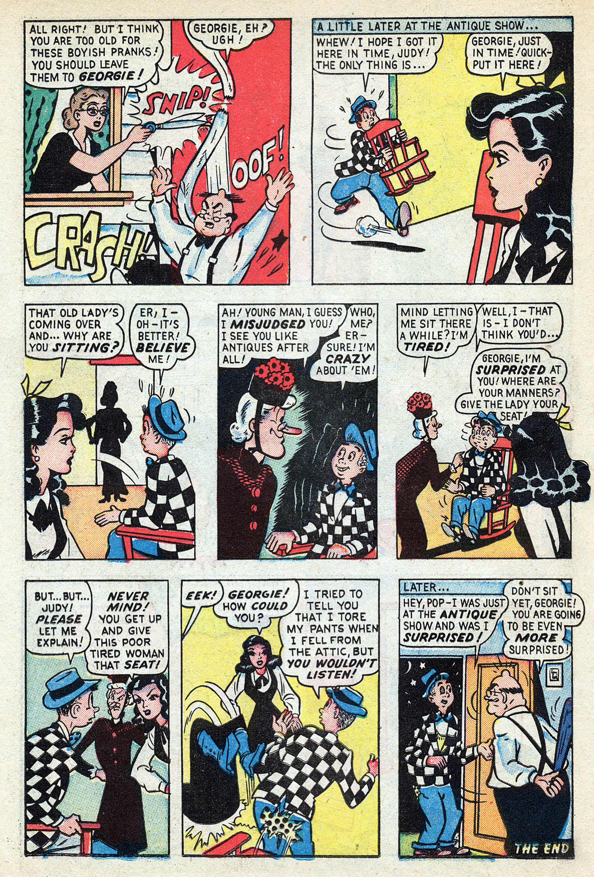 Read online Georgie Comics (1945) comic -  Issue #19 - 34