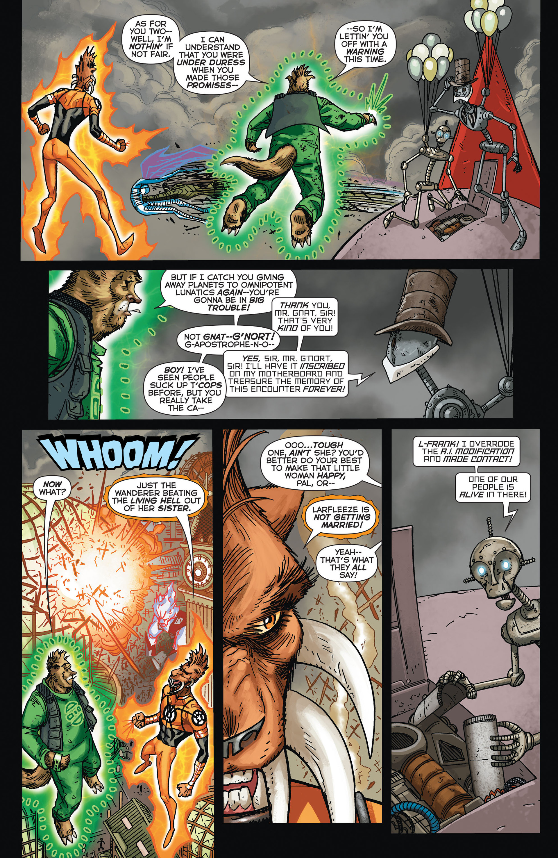 Read online Larfleeze comic -  Issue #11 - 18