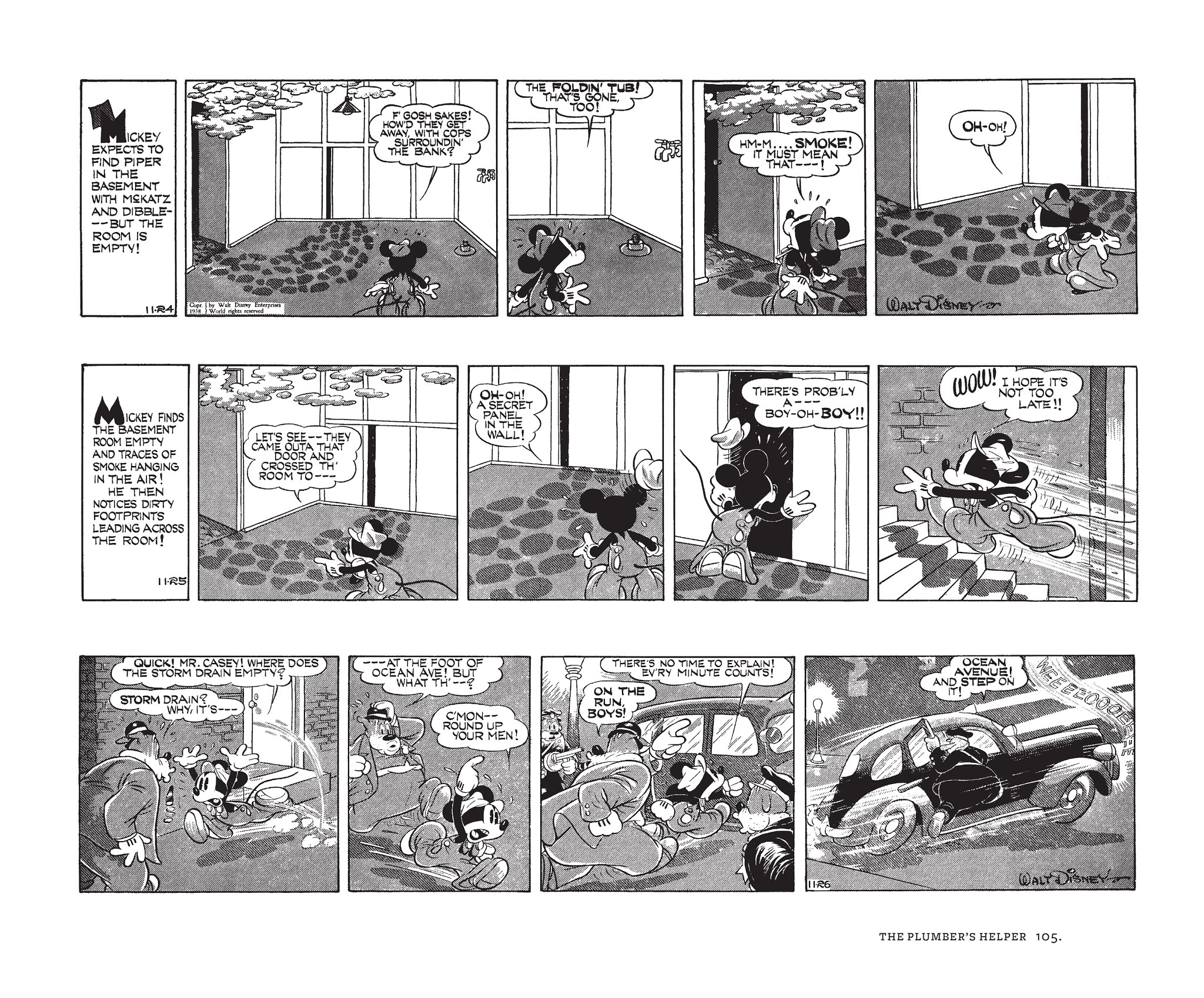 Read online Walt Disney's Mickey Mouse by Floyd Gottfredson comic -  Issue # TPB 5 (Part 2) - 5