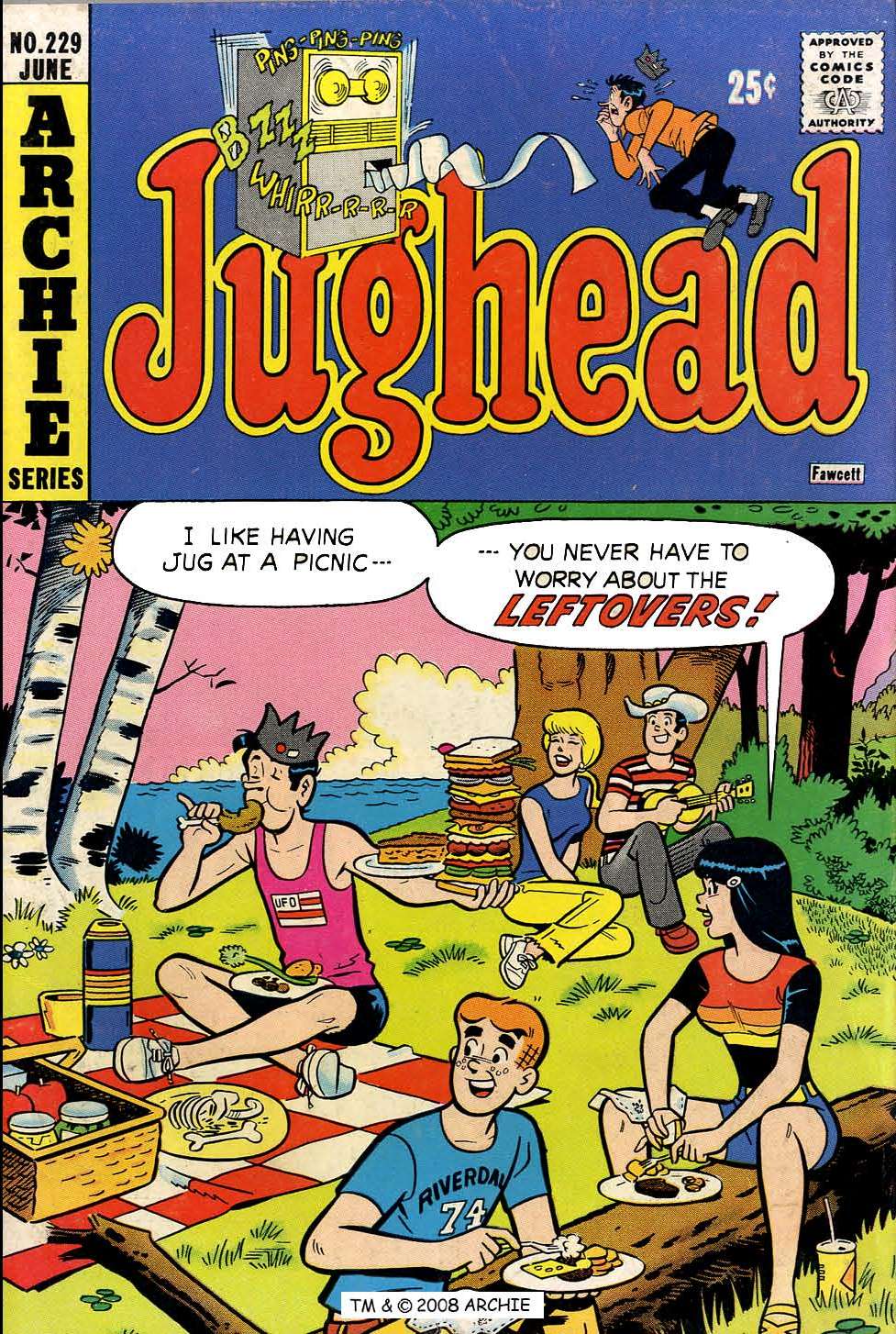Read online Jughead (1965) comic -  Issue #229 - 1