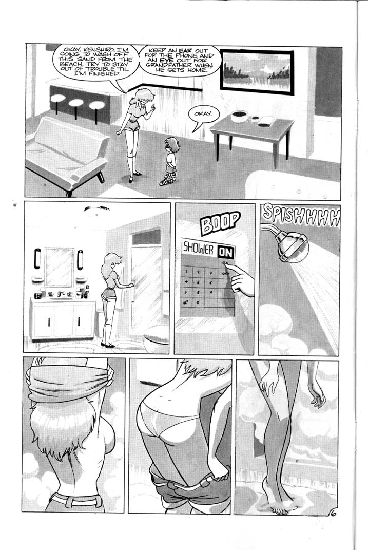 Read online Metal Bikini (1990) comic -  Issue #5 - 7