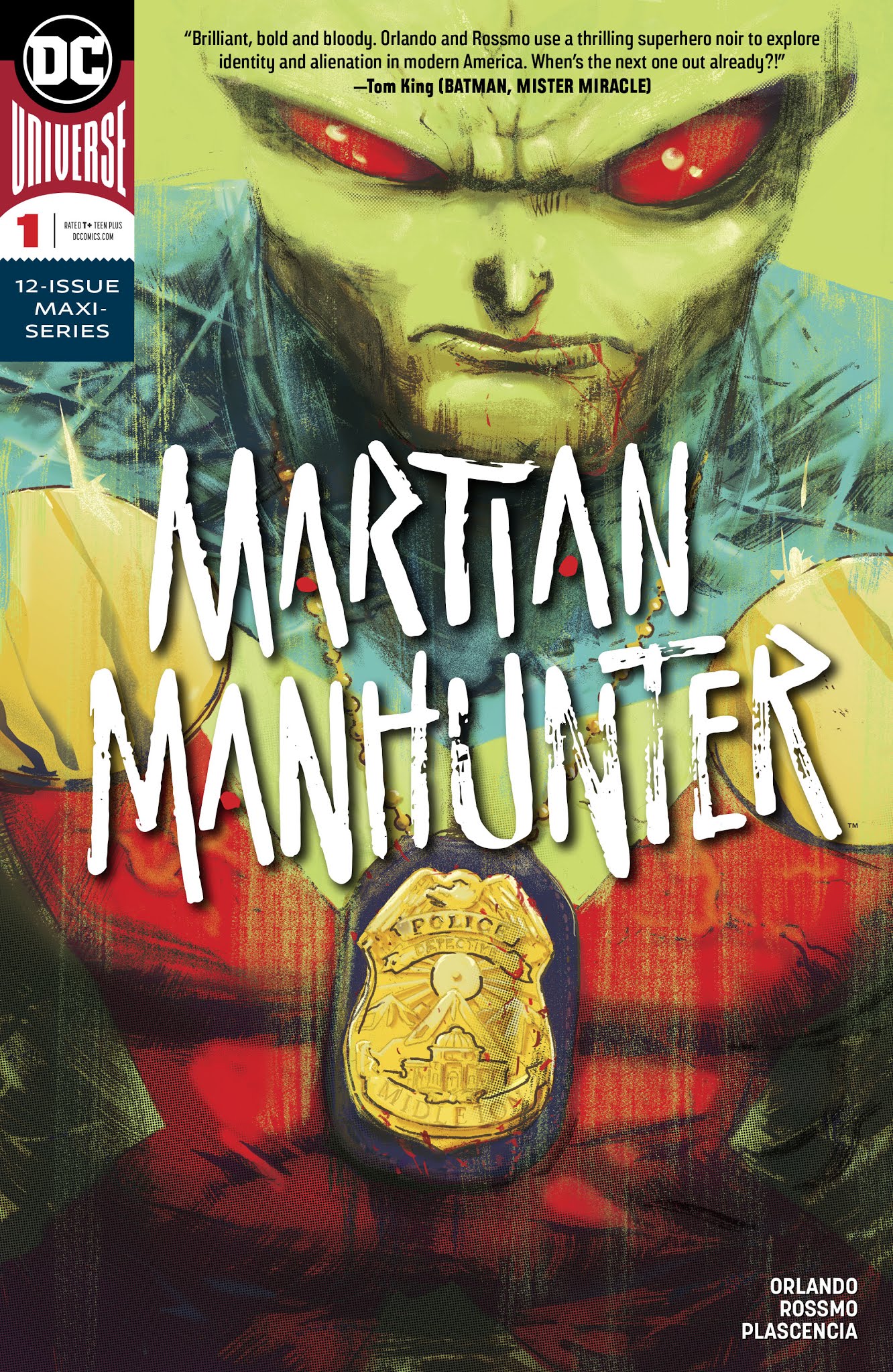 Read online Martian Manhunter (2019) comic -  Issue #1 - 1