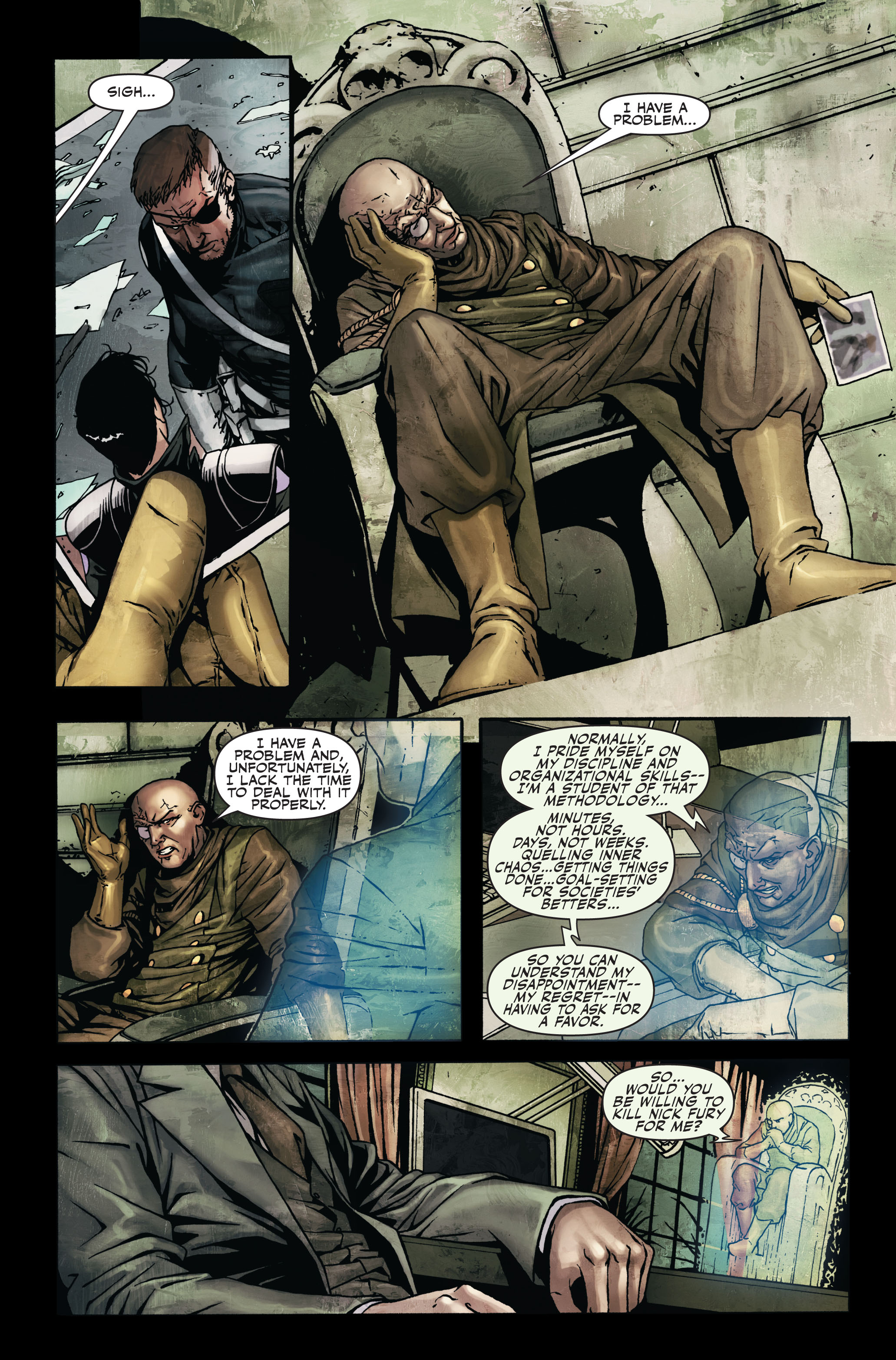 Read online Secret Warriors comic -  Issue #7 - 10