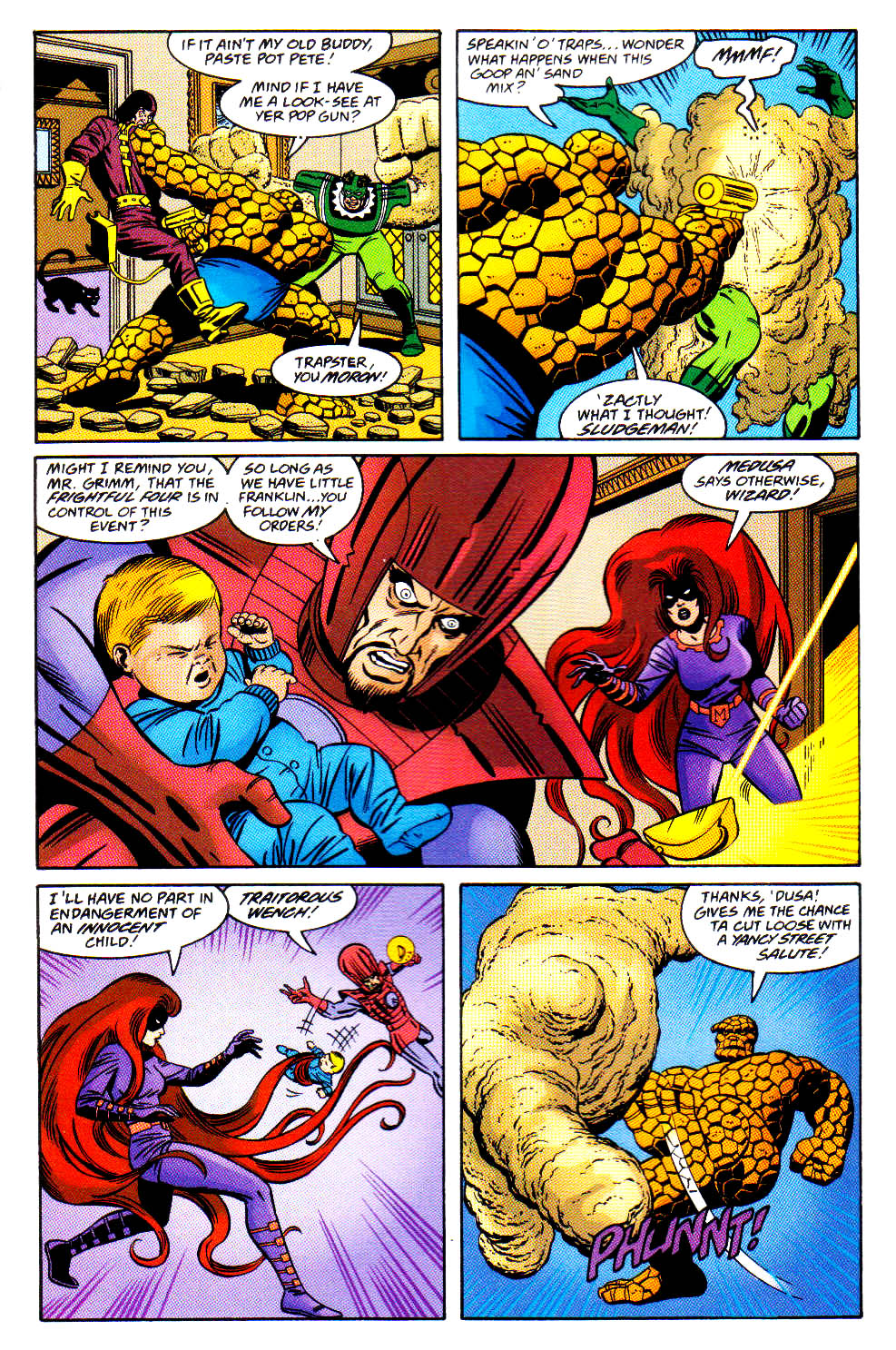 Read online Domination Factor: Fantastic Four comic -  Issue #3 - 8