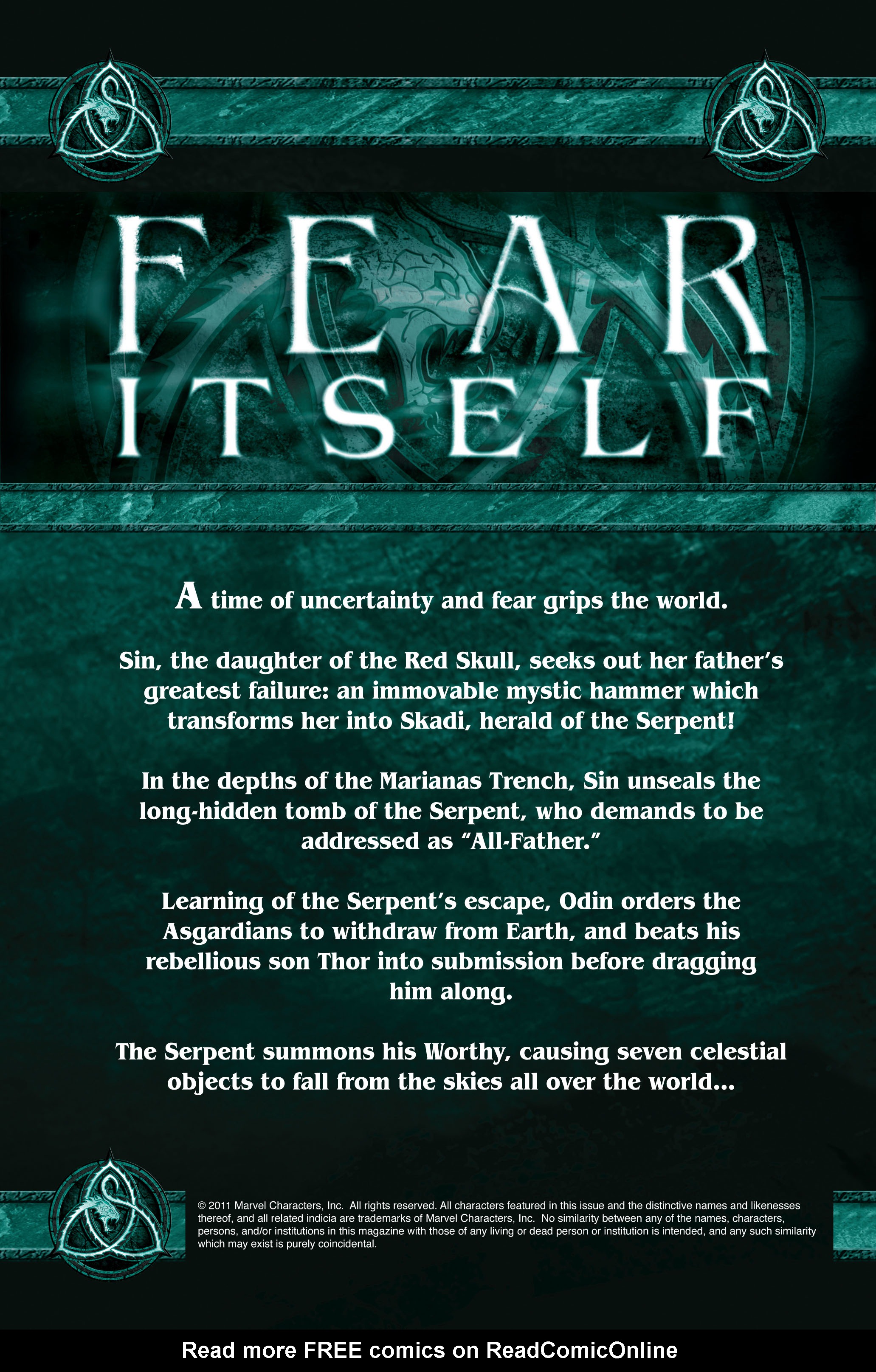 Read online Fear Itself comic -  Issue #2 - 2