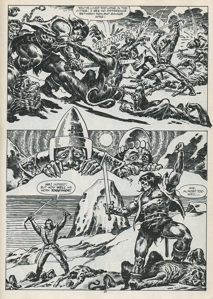 The Savage Sword Of Conan issue 187 - Page 31