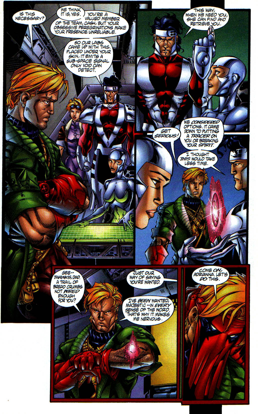 Read online Grifter (1996) comic -  Issue #8 - 9