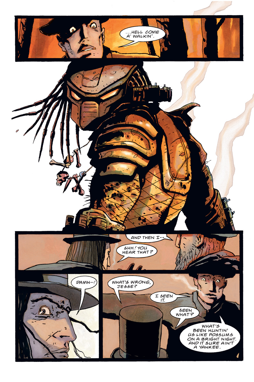 Read online Predator: Hell Come a Walkin'/1718 comic -  Issue # Full - 19