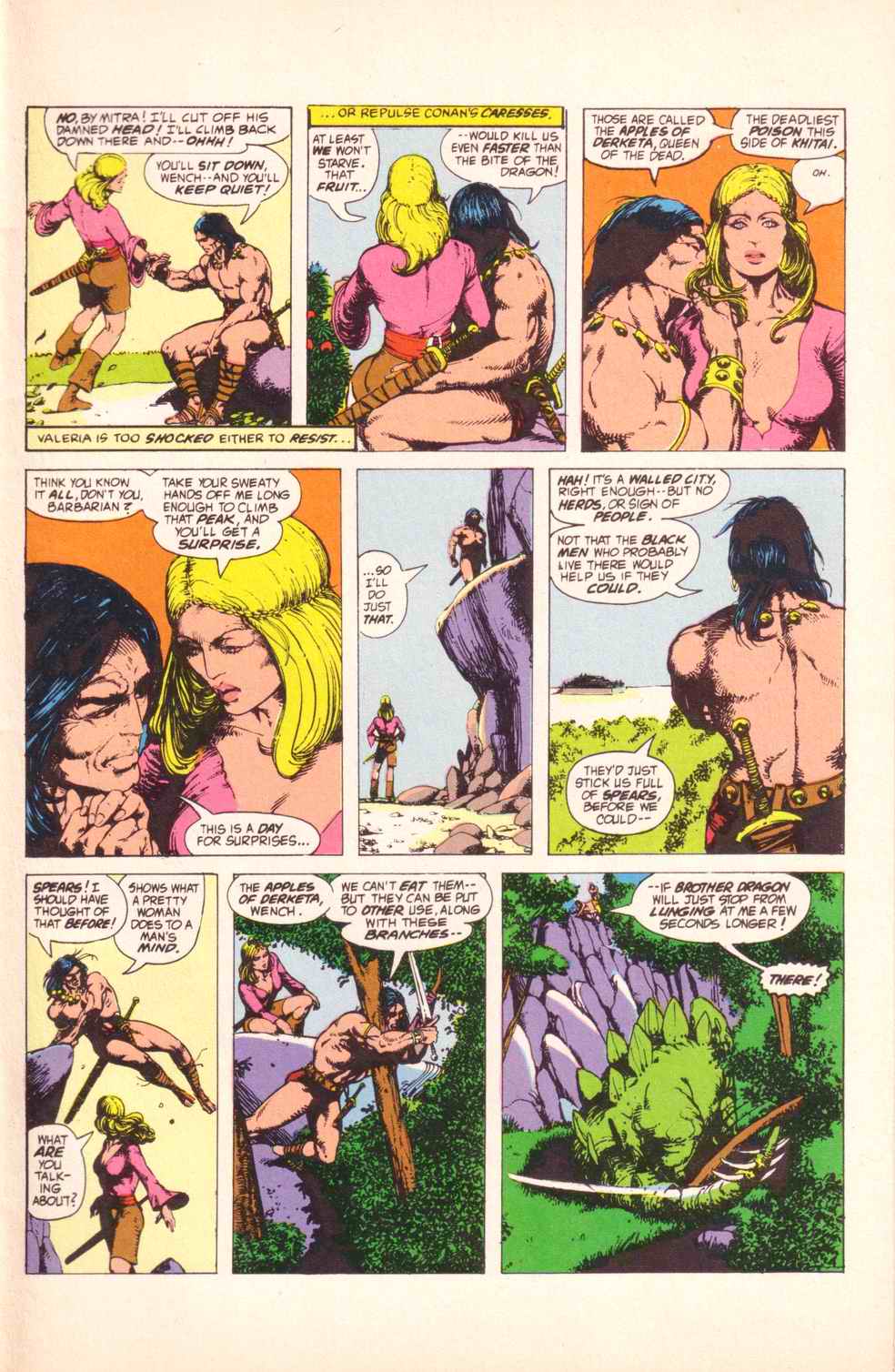 Read online Robert E. Howard's Conan the Barbarian comic -  Issue # Full - 9