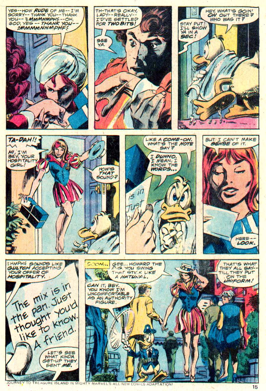 Read online Howard the Duck (1976) comic -  Issue #7 - 10