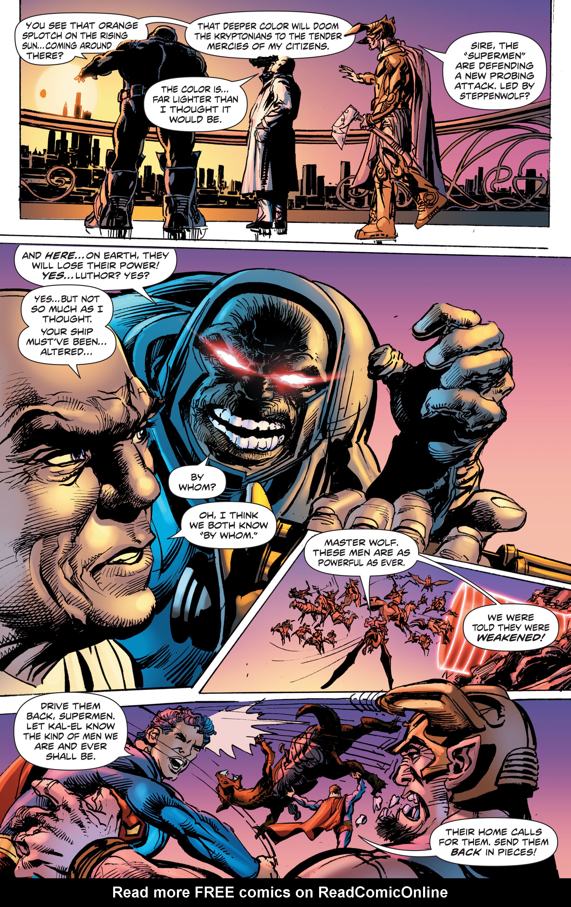 Read online Superman: The Coming of the Supermen comic -  Issue #4 - 13