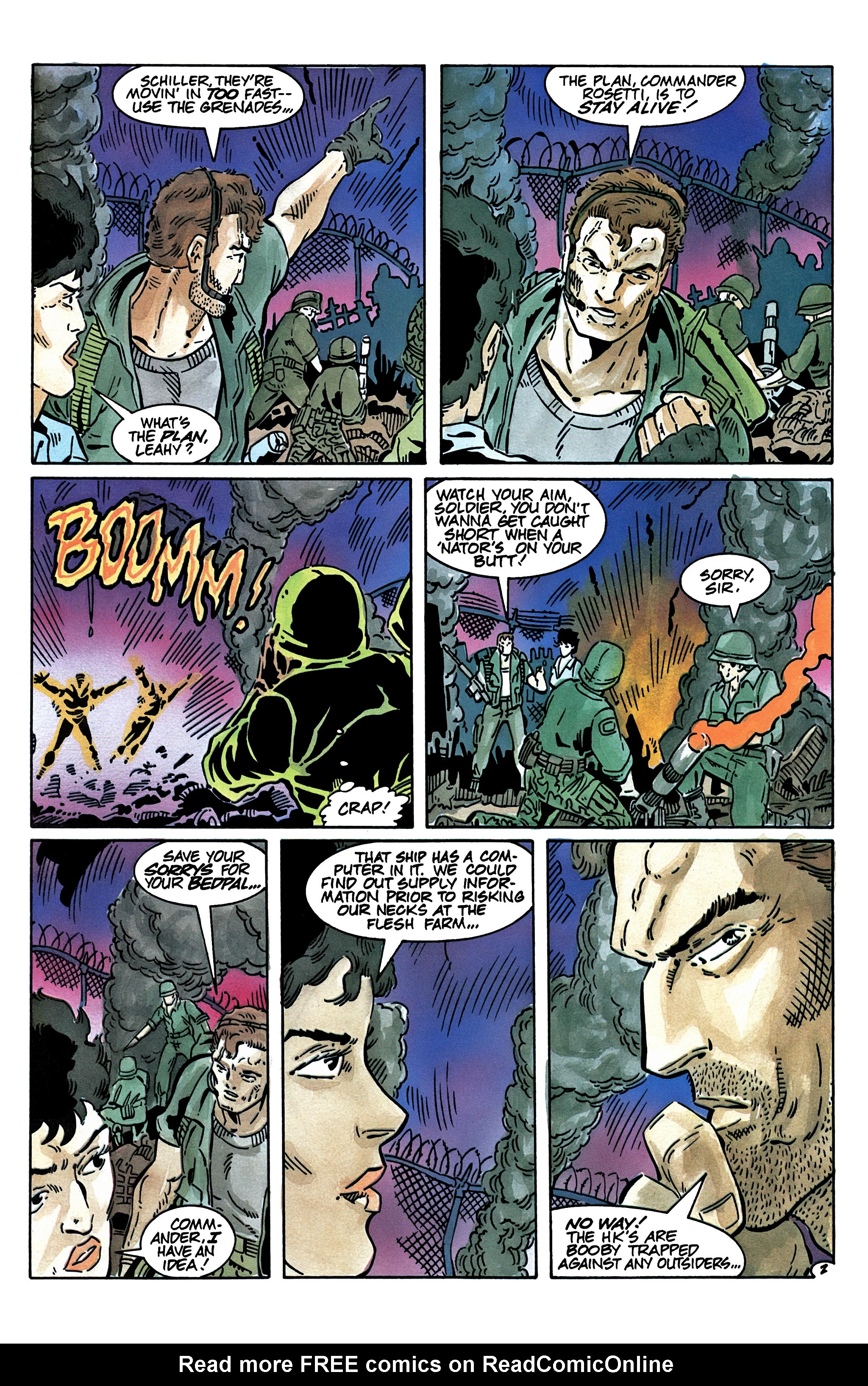 Read online The Terminator (1988) comic -  Issue #3 - 4