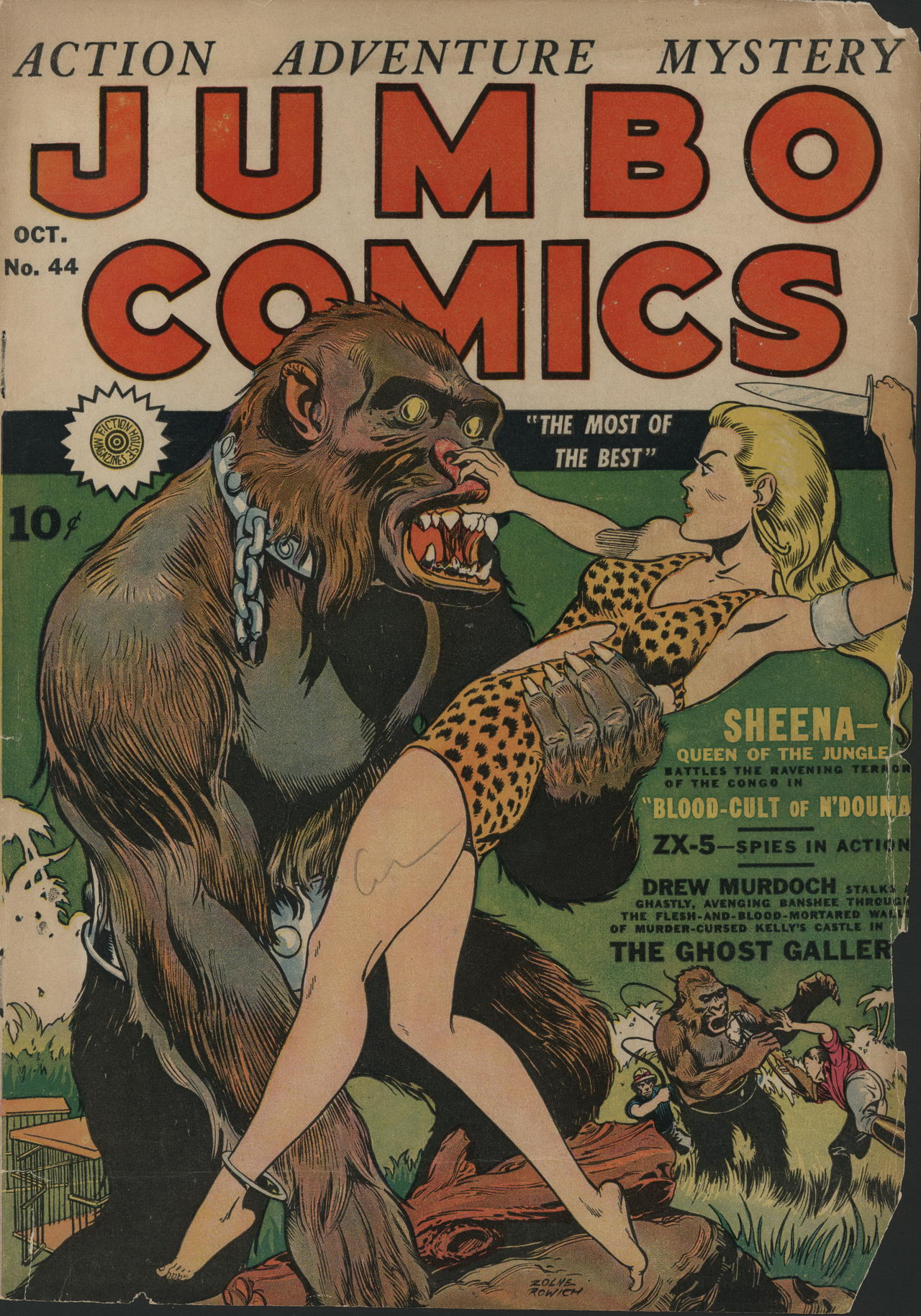 Read online Jumbo Comics comic -  Issue #44 - 1